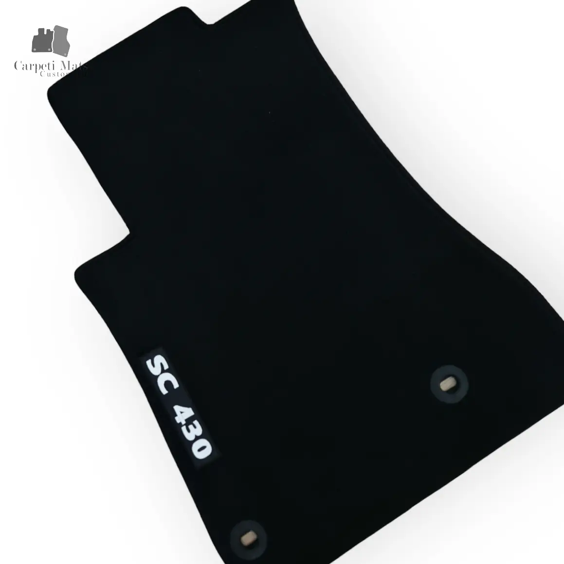 Carpet Car Floor Mats Velour for LEXUS SC430 2001-2010- logo Car Floor Mats Velour CarpetiMats
