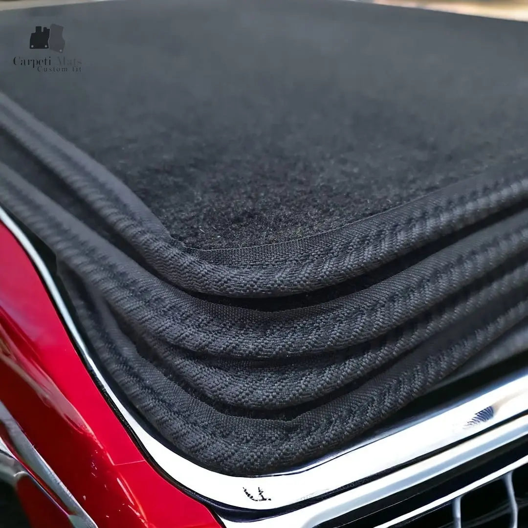 Carpet Car Floor Mats Velour for Land Rover Defender L663 01.2020-> no logo Car Floor Mats Velour CarpetiMats