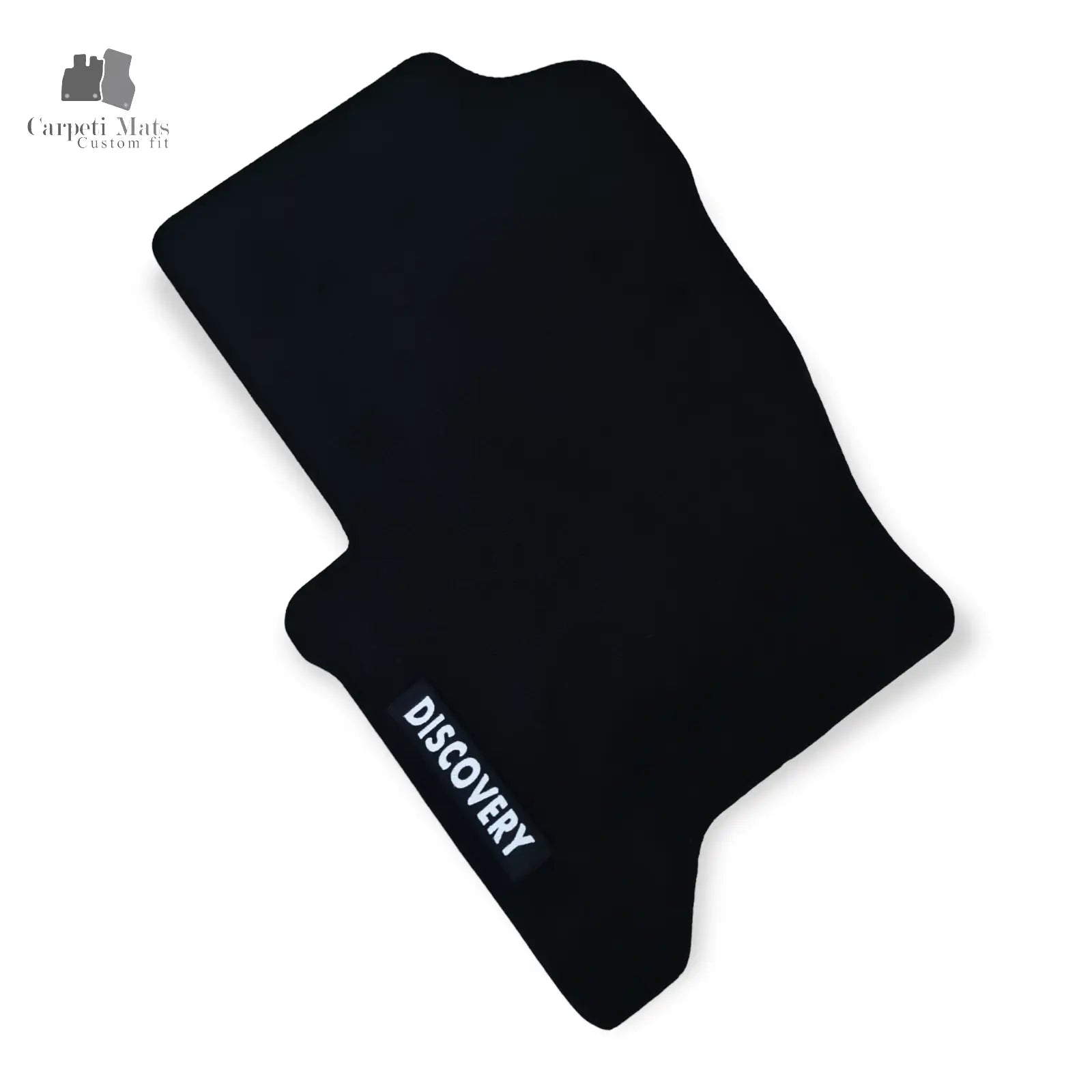 Carpet Car Floor Mats Velour for Land Rover Discovery 4 09.2009-03.2017- logo Car Floor Mats Velour CarpetiMats