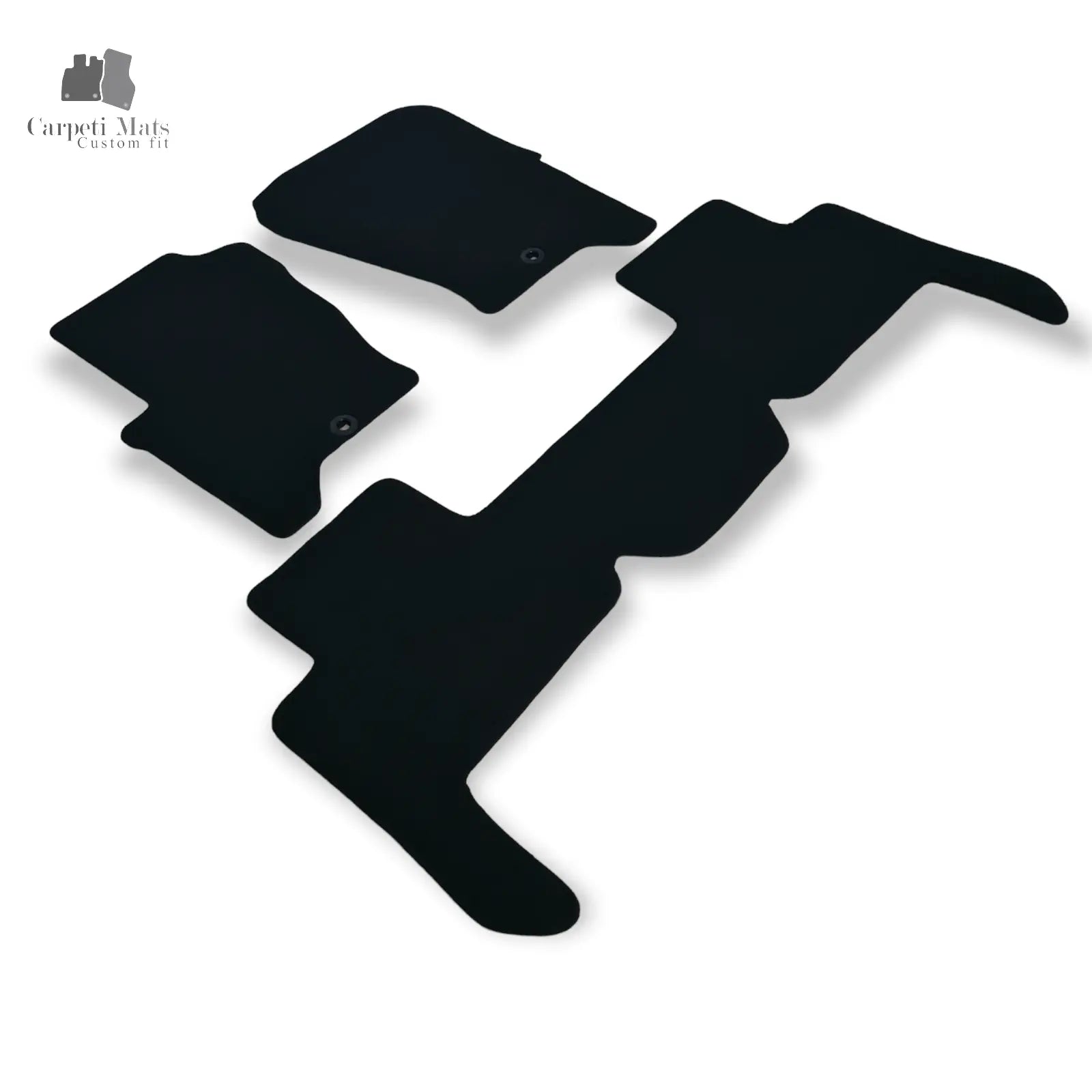 Carpet Car Floor Mats Velour for Land Rover Discovery 4 09.2009-03.2017-no logo Car Floor Mats Velour CarpetiMats