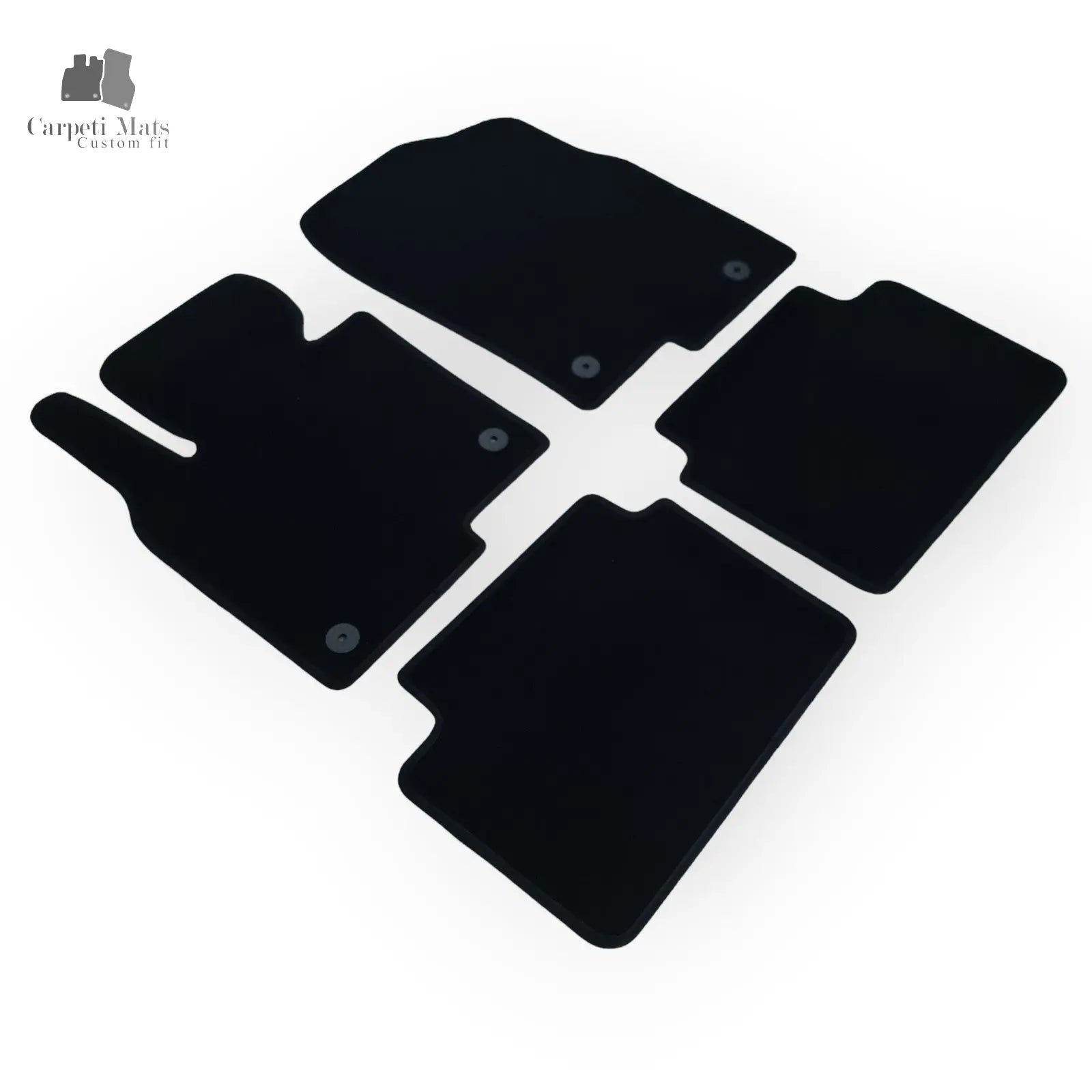 Carpet Car Floor Mats Velour for MAZDA CX-5 11.2017-> no logo Car Floor Mats Velour CarpetiMats