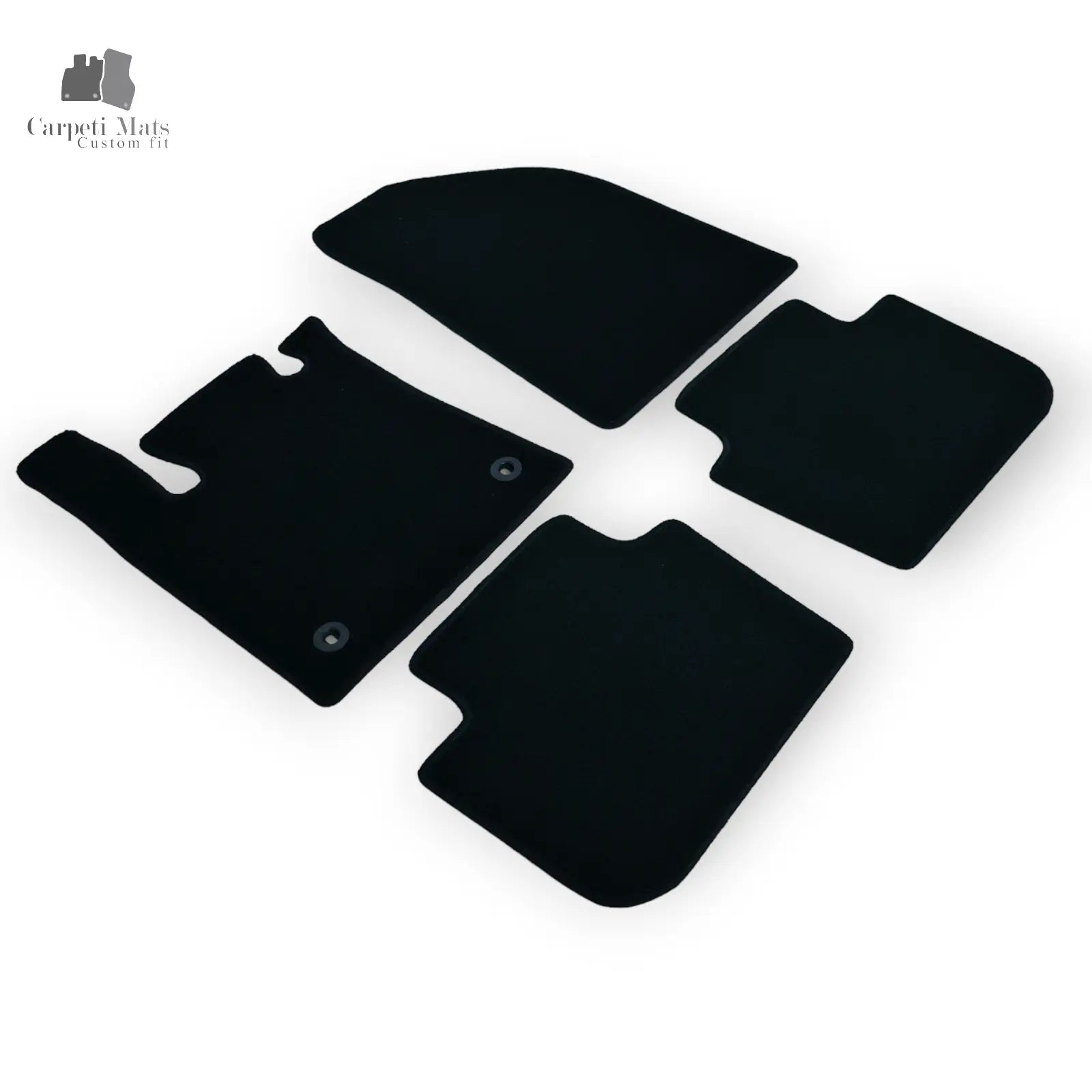 Carpet Car Floor Mats Velour for MG-4 2022->NO LOGO Car Floor Mats Velour CarpetiMats