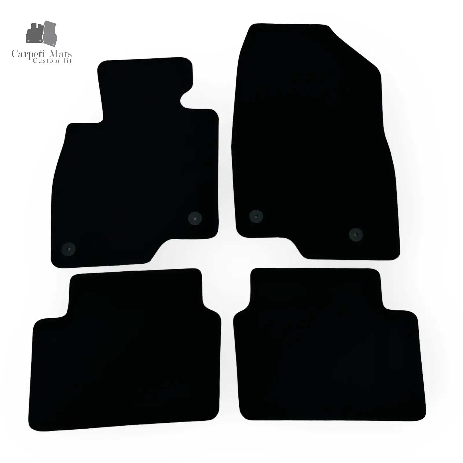 Carpet Car Floor Mats Velour for Mazda 3 2013-2018-no logo Car Floor Mats Velour CarpetiMats