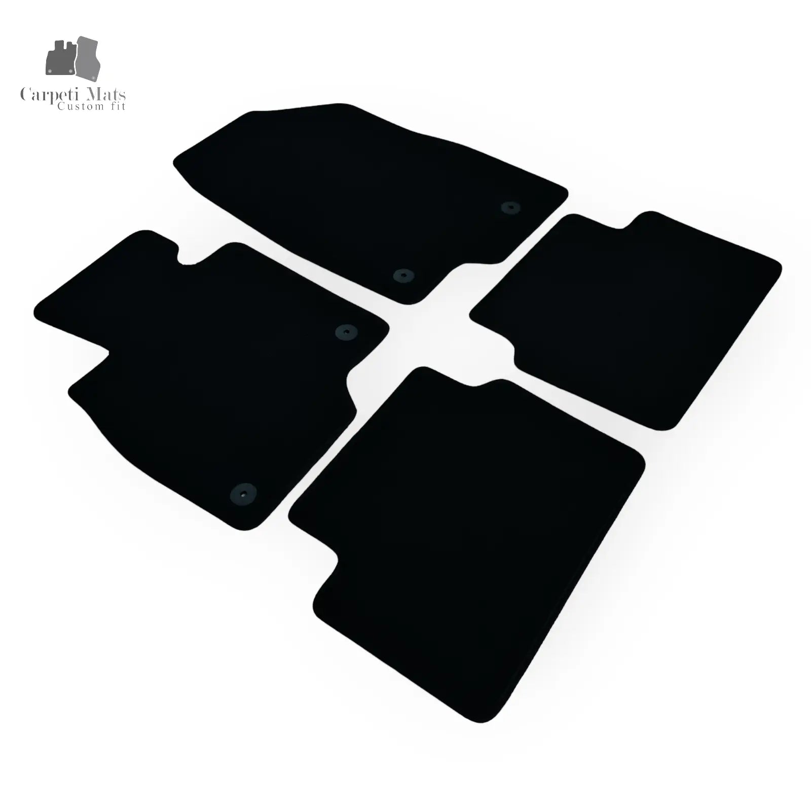 Carpet Car Floor Mats Velour for Mazda 3 2013-2018-no logo Car Floor Mats Velour CarpetiMats