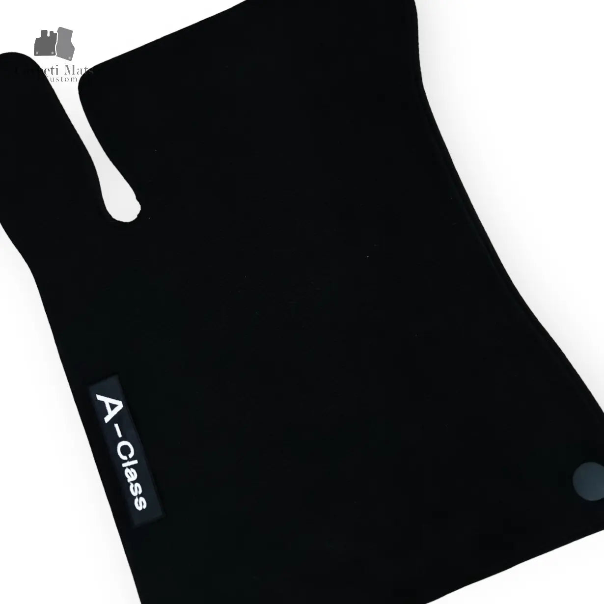 Carpet Car Floor Mats Velour for Mercedes A Class 2018-> W177-logo Car Floor Mats Velour CarpetiMats