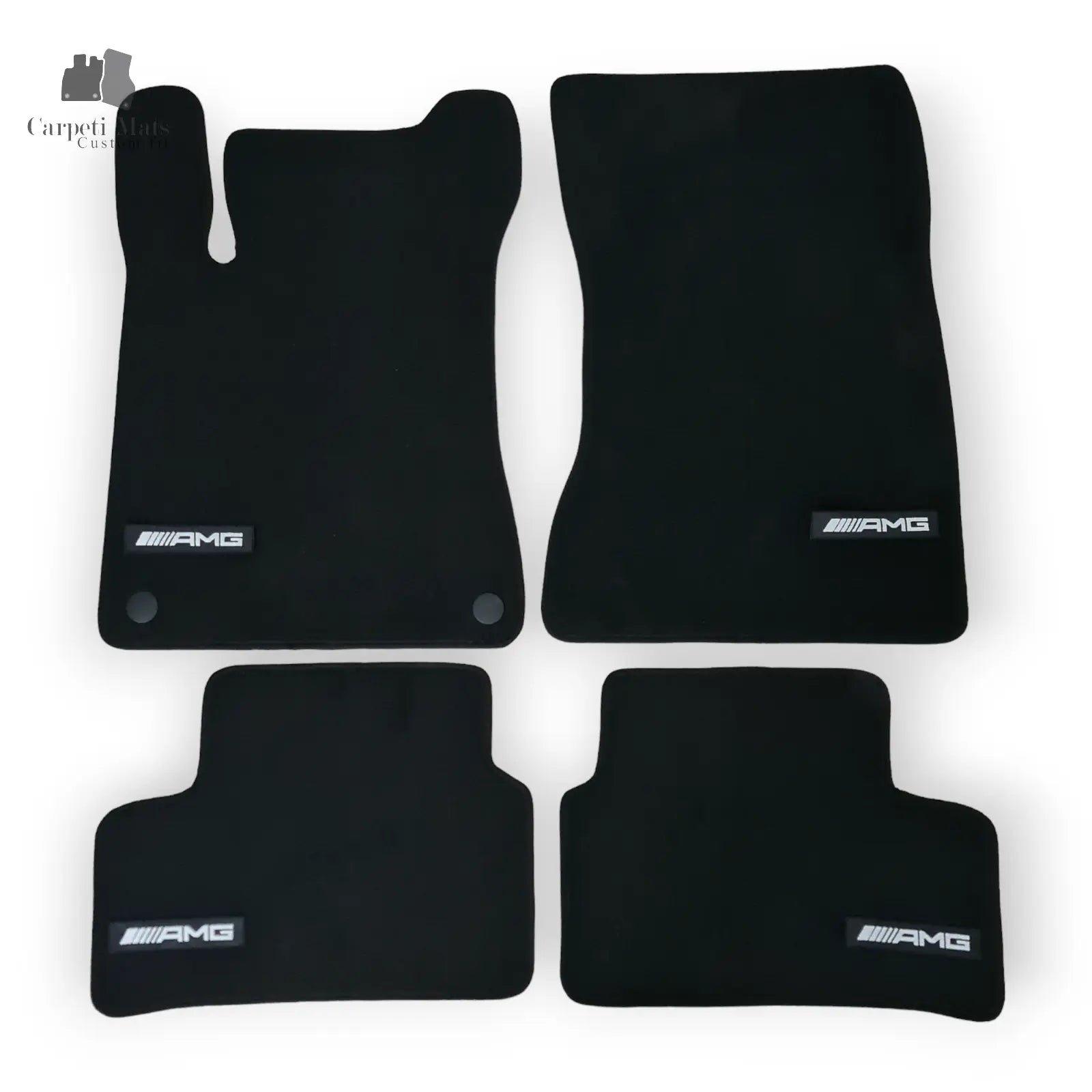 Carpet Car Floor Mats Velour for Mercedes B Class 2018-> W247 -AMG Car Floor Mats Velour CarpetiMats