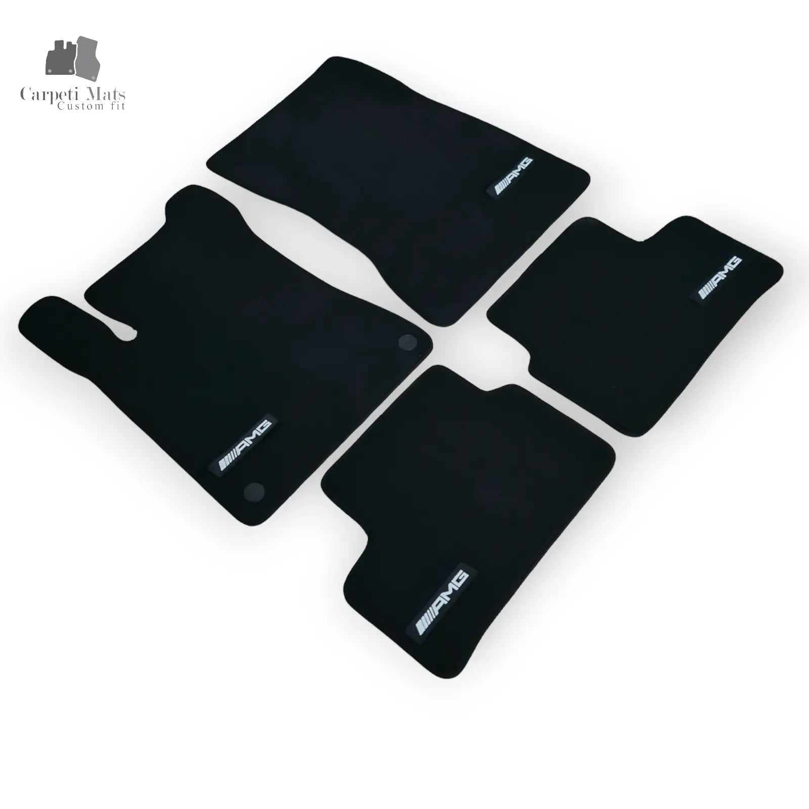 Carpet Car Floor Mats Velour for Mercedes B Class 2018-> W247 -AMG Car Floor Mats Velour CarpetiMats