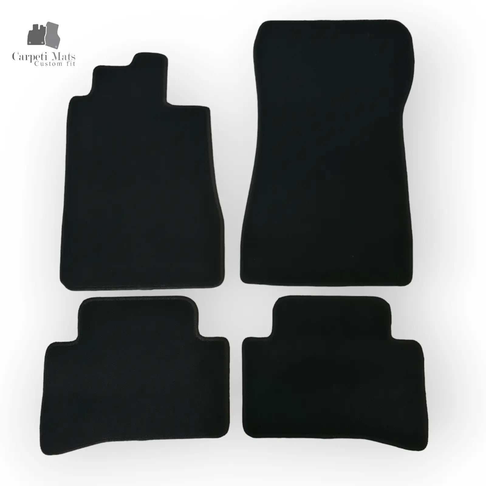 Carpet Car Floor Mats Velour for Mercedes C Class 1993-2000 W202-No logo Car Floor Mats Velour CarpetiMats