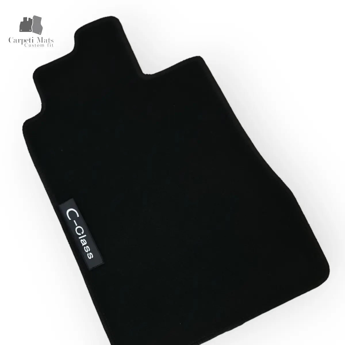 Carpet Car Floor Mats Velour for Mercedes C Class 1993-2000 W202-logo Car Floor Mats Velour CarpetiMats