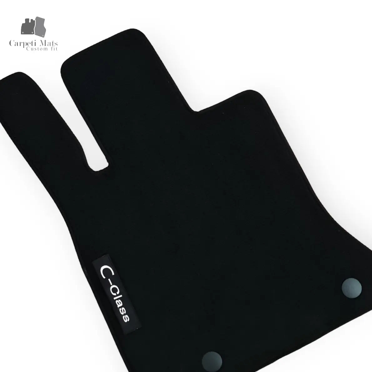Carpet Car Floor Mats Velour for Mercedes C Class 2020-> W206-logo Car Floor Mats Velour CarpetiMats