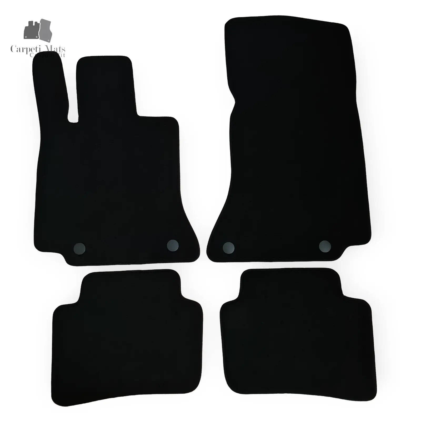 Carpet Car Floor Mats Velour for Mercedes C Class 2020-> W206-no logo Car Floor Mats Velour CarpetiMats
