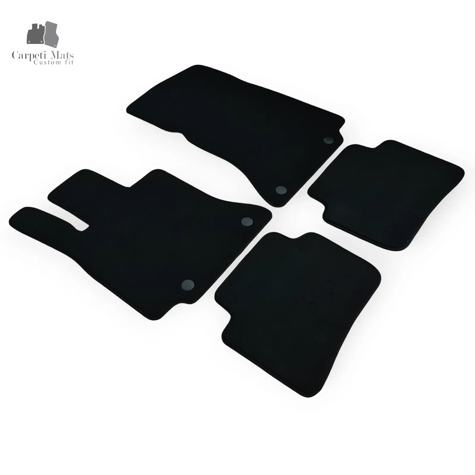 Carpet Car Floor Mats Velour for Mercedes C Class 2020-> W206-no logo Car Floor Mats Velour CarpetiMats