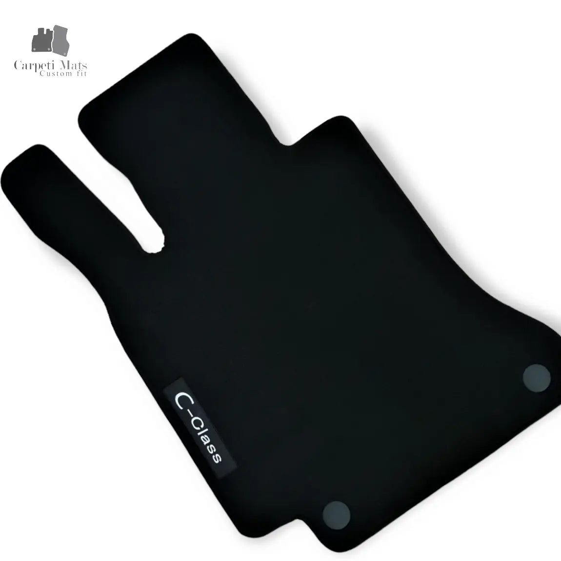 Carpet Car Floor Mats Velour for Mercedes C Class COUPE C205 2015-2021-LOGO Car Floor Mats Velour CarpetiMats