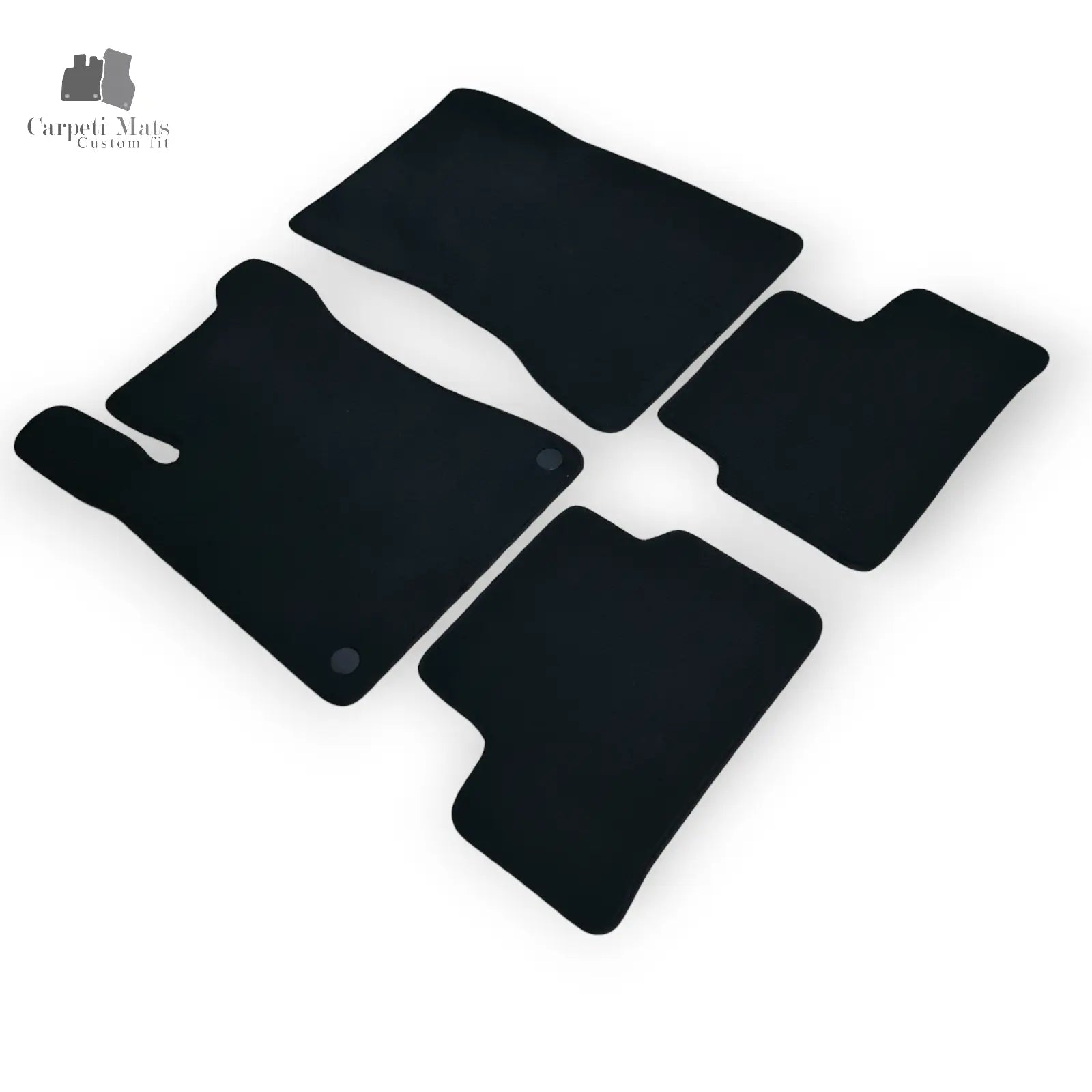 Carpet Car Floor Mats Velour for Mercedes CLA 2019-> C118-NO LOGO Car Floor Mats Velour CarpetiMats