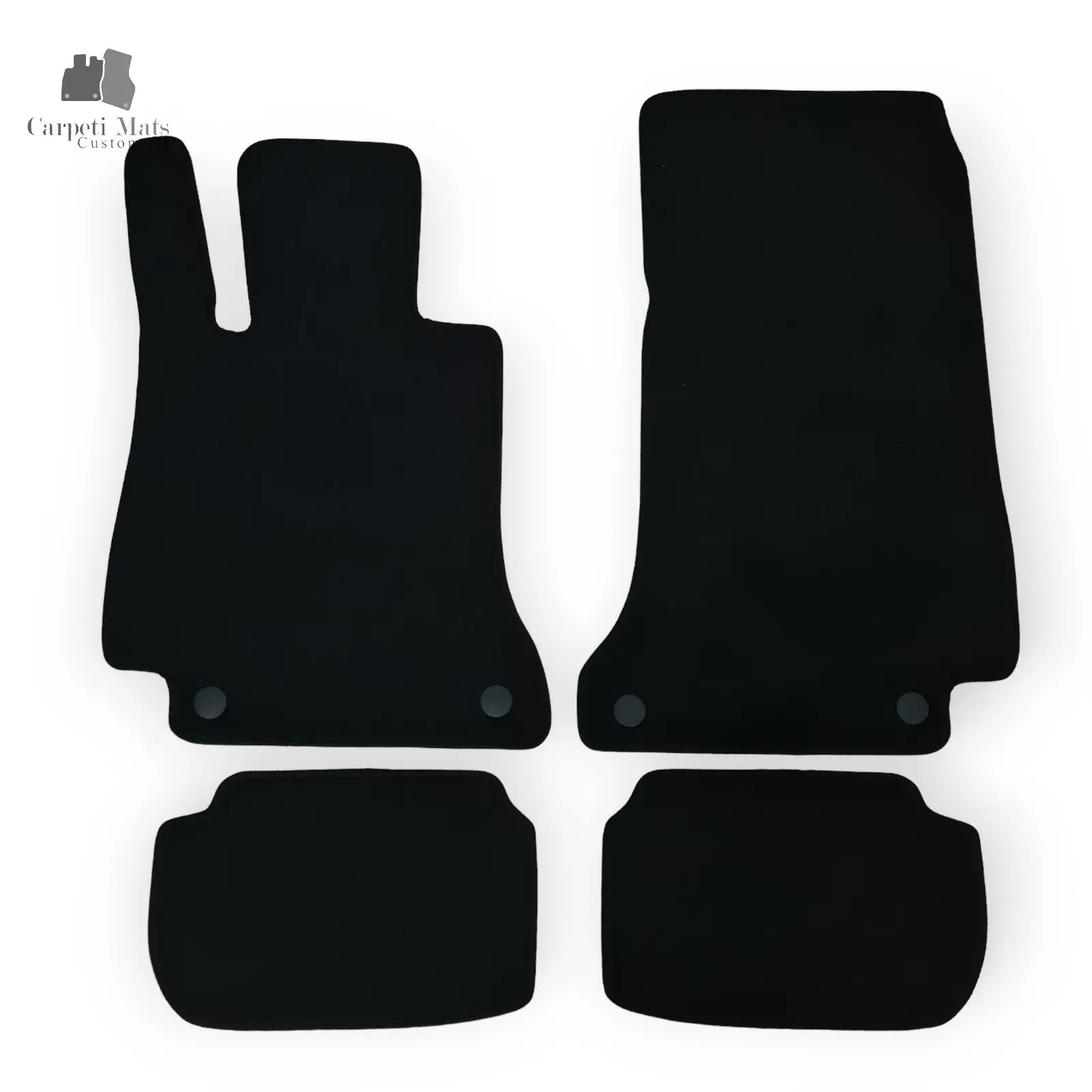 Carpet Car Floor Mats Velour for Mercedes E CLASS COUPE 01.2017-> C238-no logo Car Floor Mats Velour CarpetiMats
