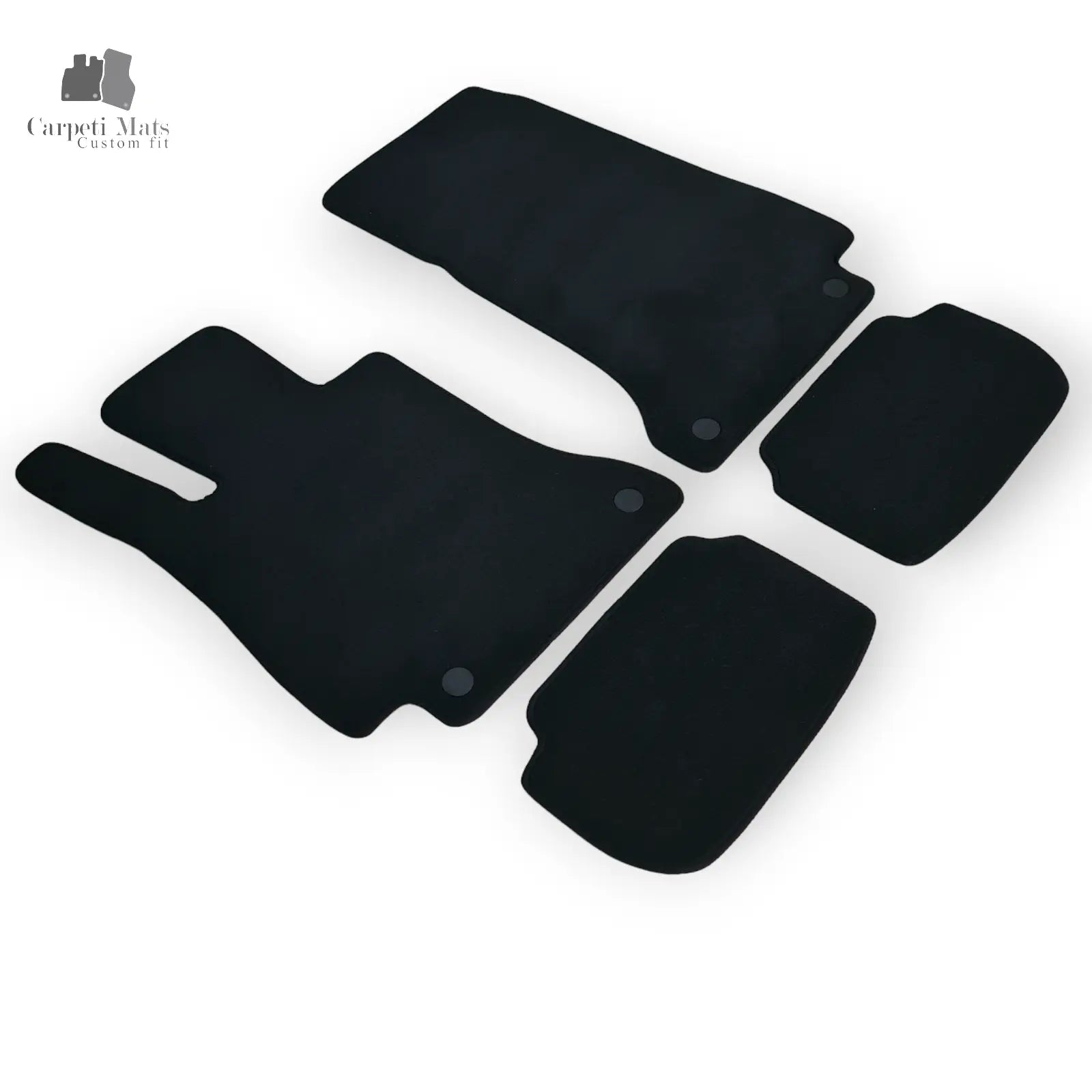 Carpet Car Floor Mats Velour for Mercedes E CLASS COUPE 01.2017-> C238-no logo Car Floor Mats Velour CarpetiMats