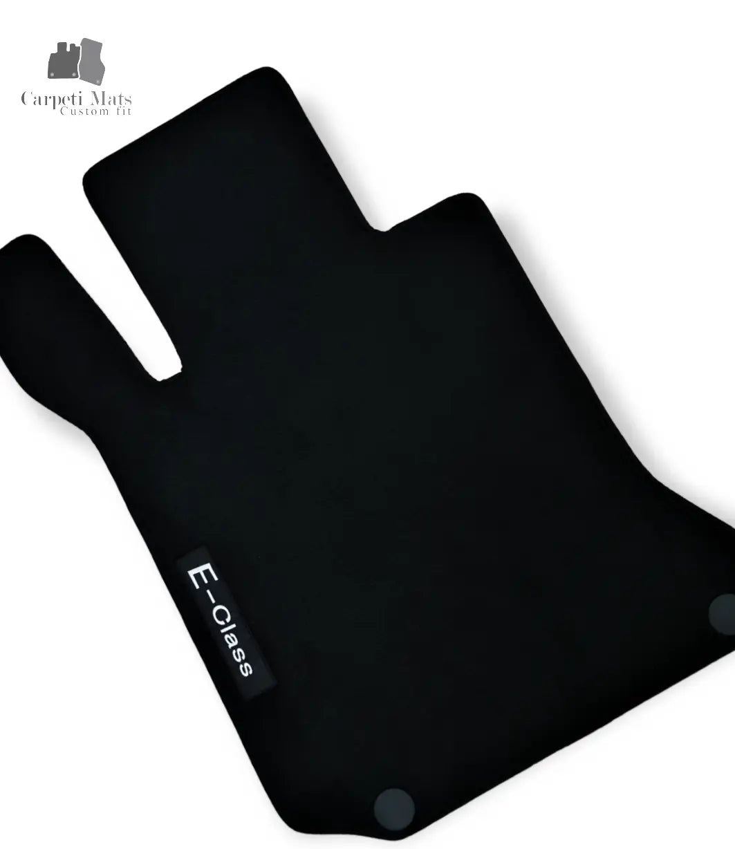 Carpet Car Floor Mats Velour for Mercedes E CLASS COUPE C207 01.2009-01.2017-LOGO Car Floor Mats Velour CarpetiMats