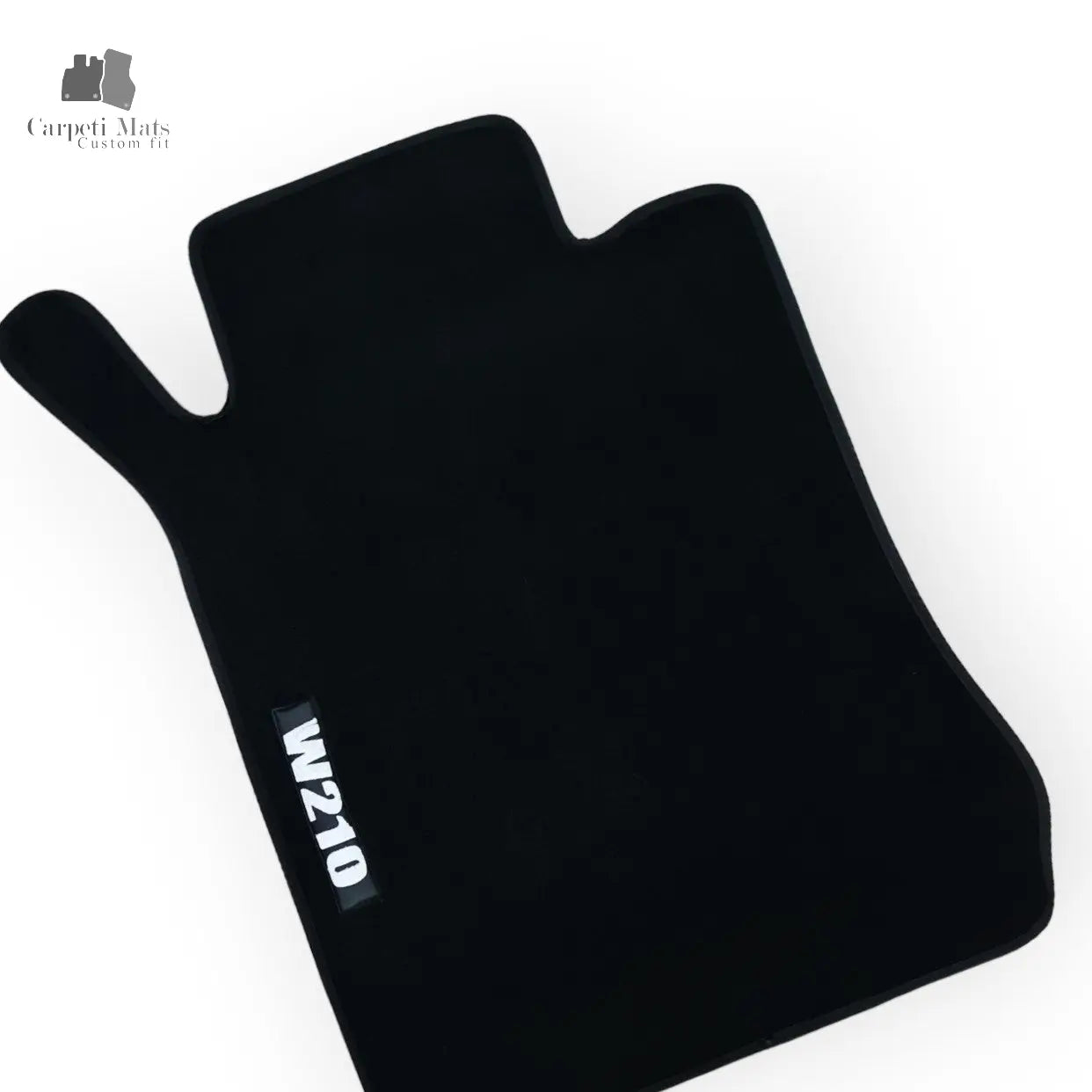 Carpet Car Floor Mats Velour for Mercedes E Class 1995-2002 W210-logo Car Floor Mats Velour CarpetiMats