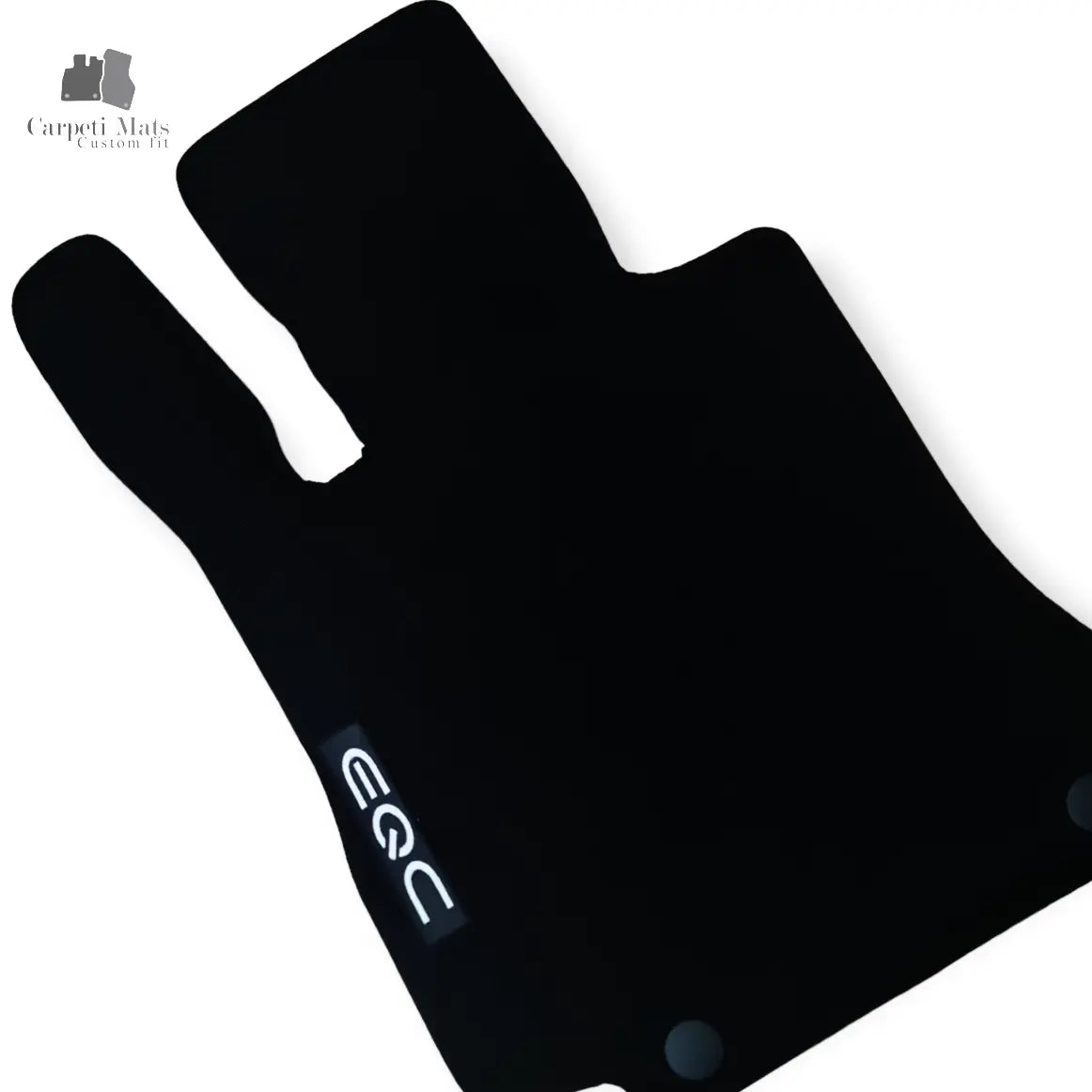 Carpet Car Floor Mats Velour for Mercedes EQC N293 2019->logo Car Floor Mats Velour CarpetiMats