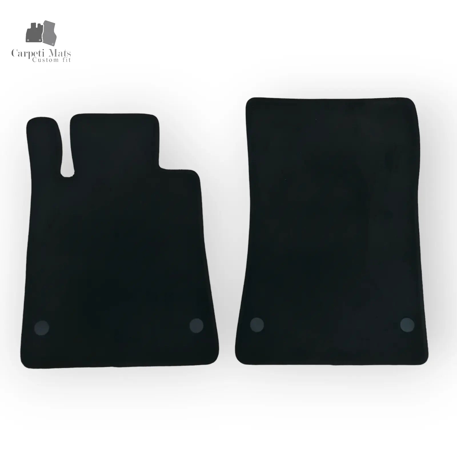 Carpet Car Floor Mats Velour for Mercedes SLC 2016->No logo Car Floor Mats Velour CarpetiMats