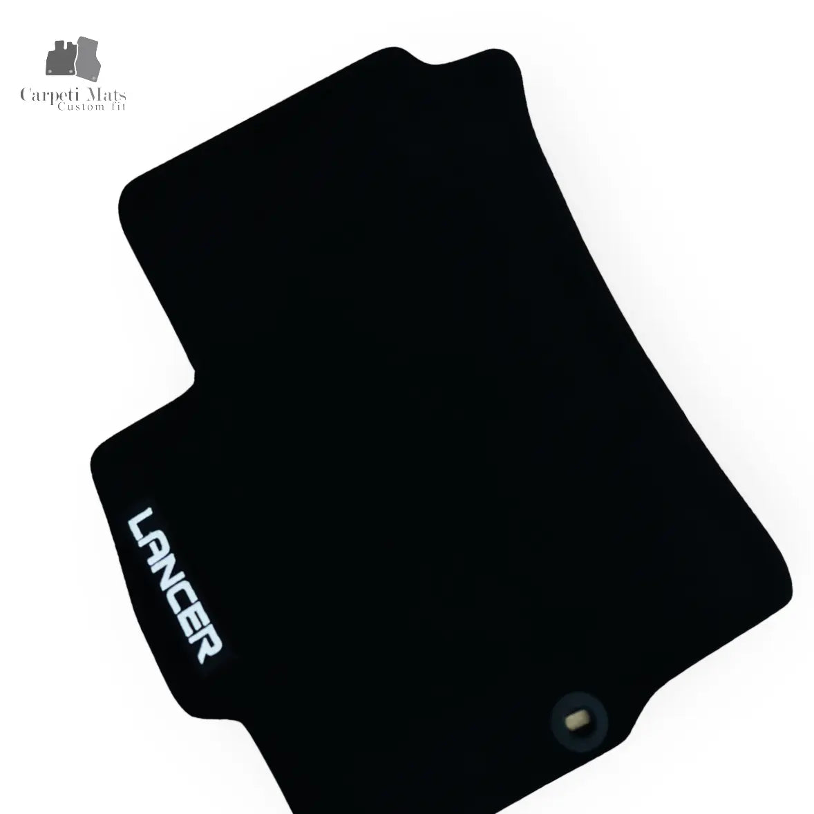 Carpet Car Floor Mats Velour for Mitsubishi Lancer 2008-2017-logo Car Floor Mats Velour CarpetiMats