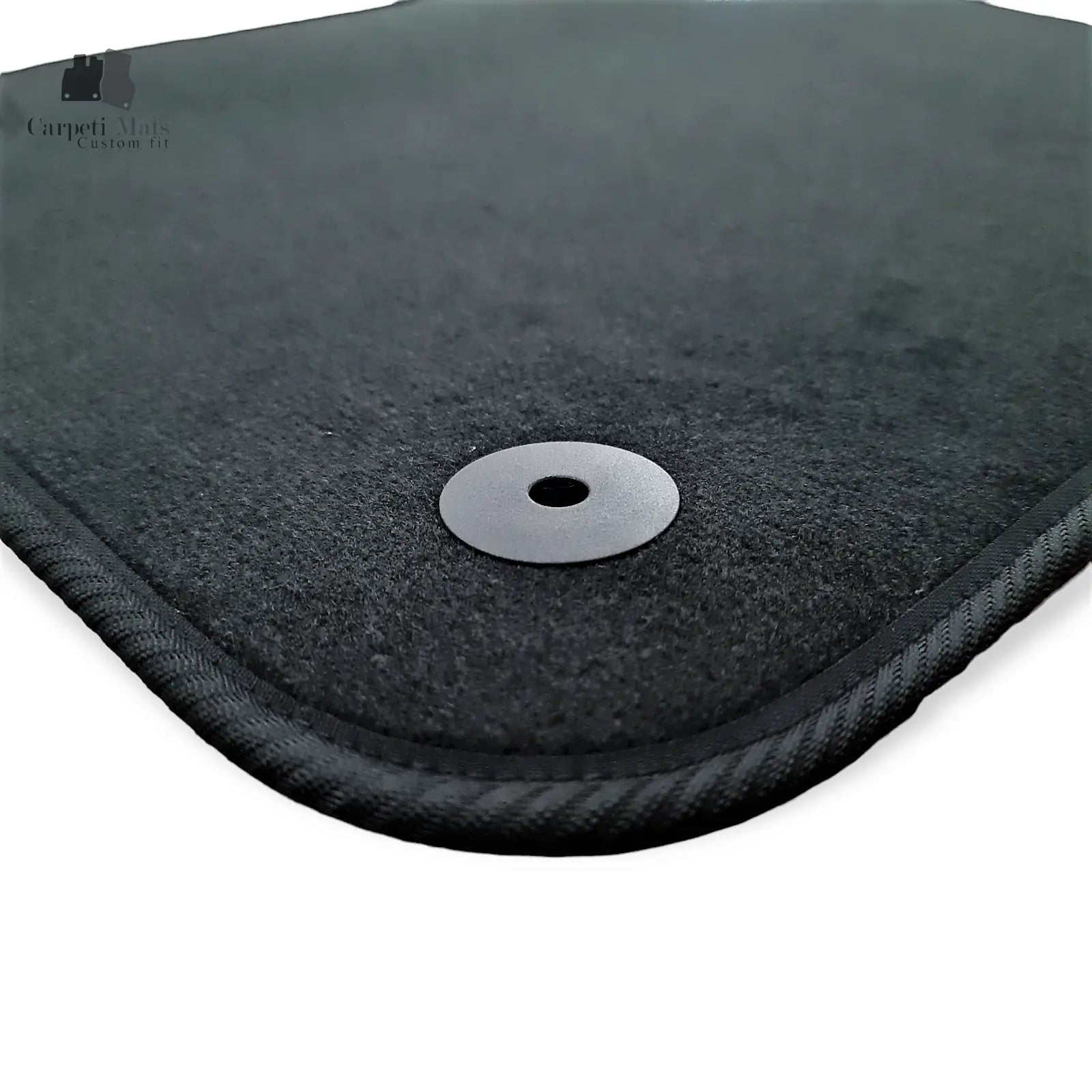 Carpet Car Floor Mats Velour for Mitsubishi Lancer 2008-2017-logo Car Floor Mats Velour CarpetiMats