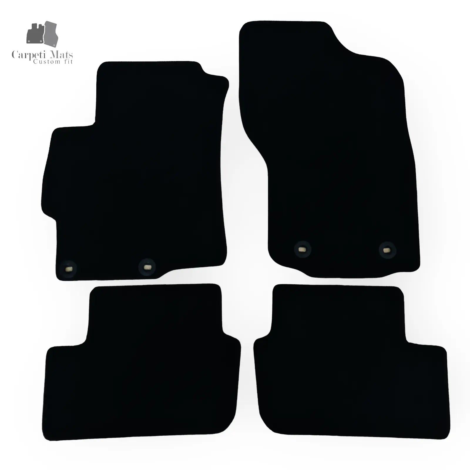 Carpet Car Floor Mats Velour for Mitsubishi Lancer 2008-2017-no logo Car Floor Mats Velour CarpetiMats
