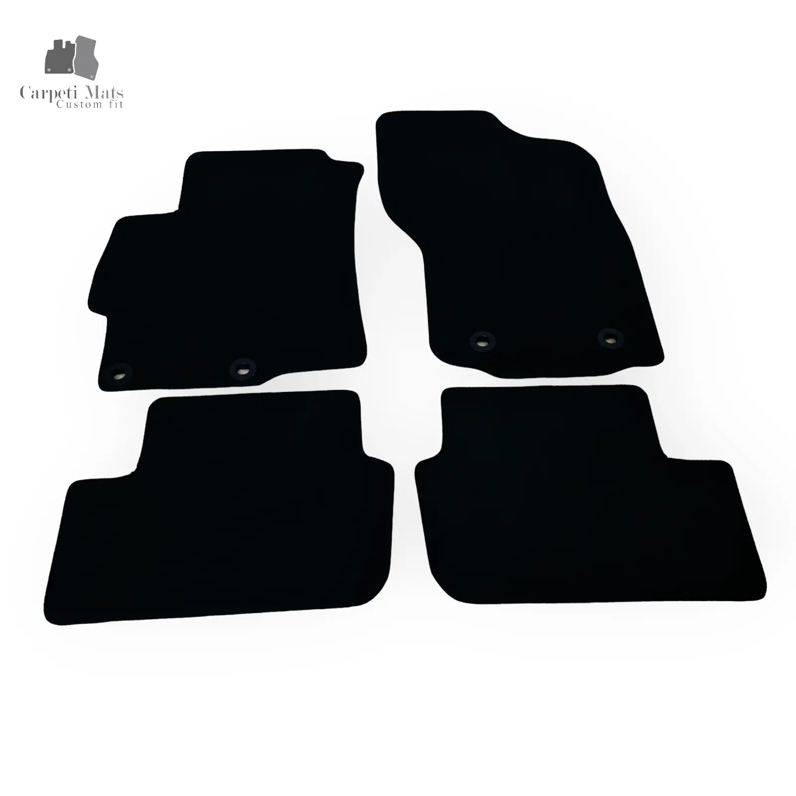 Carpet Car Floor Mats Velour for Mitsubishi Lancer 2008-2017-no logo Car Floor Mats Velour CarpetiMats