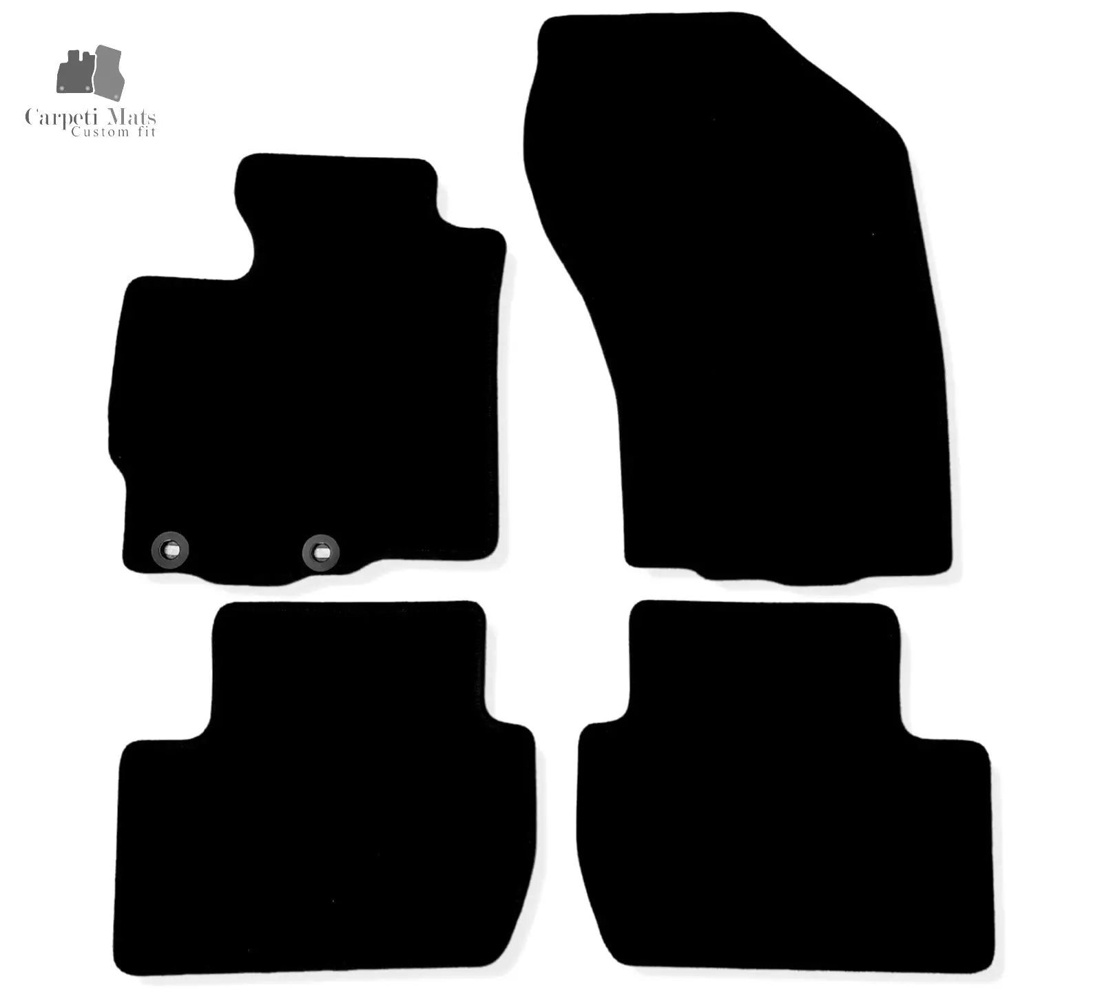Carpet Car Floor Mats Velour for Mitsubishi Outlander 2007-2012-no logo Car Floor Mats Velour CarpetiMats