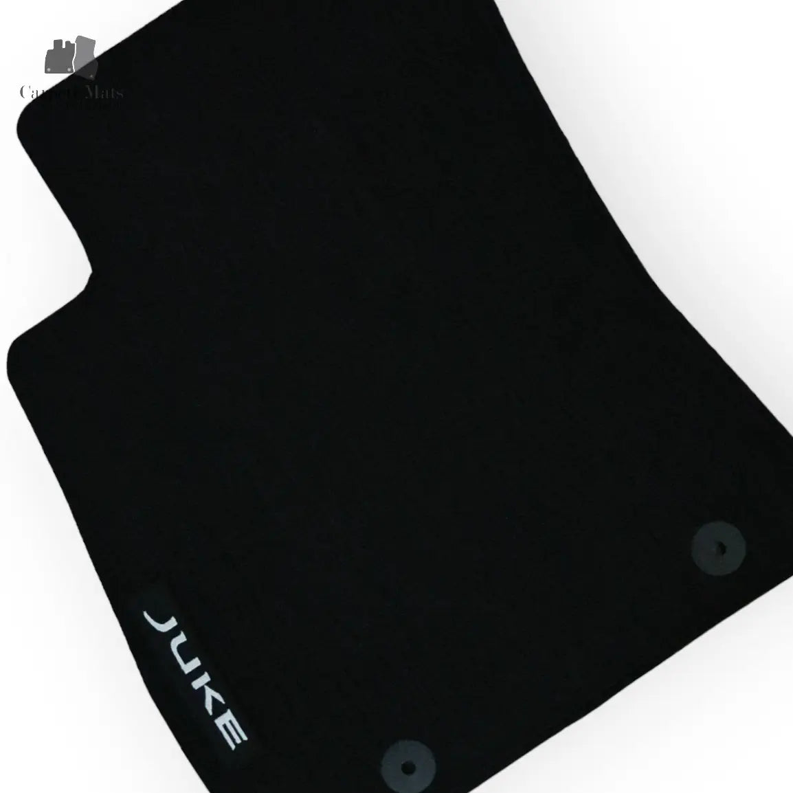 Carpet Car Floor Mats Velour for NISSAN Juke 2010-08.2019-logo Car Floor Mats Velour CarpetiMats