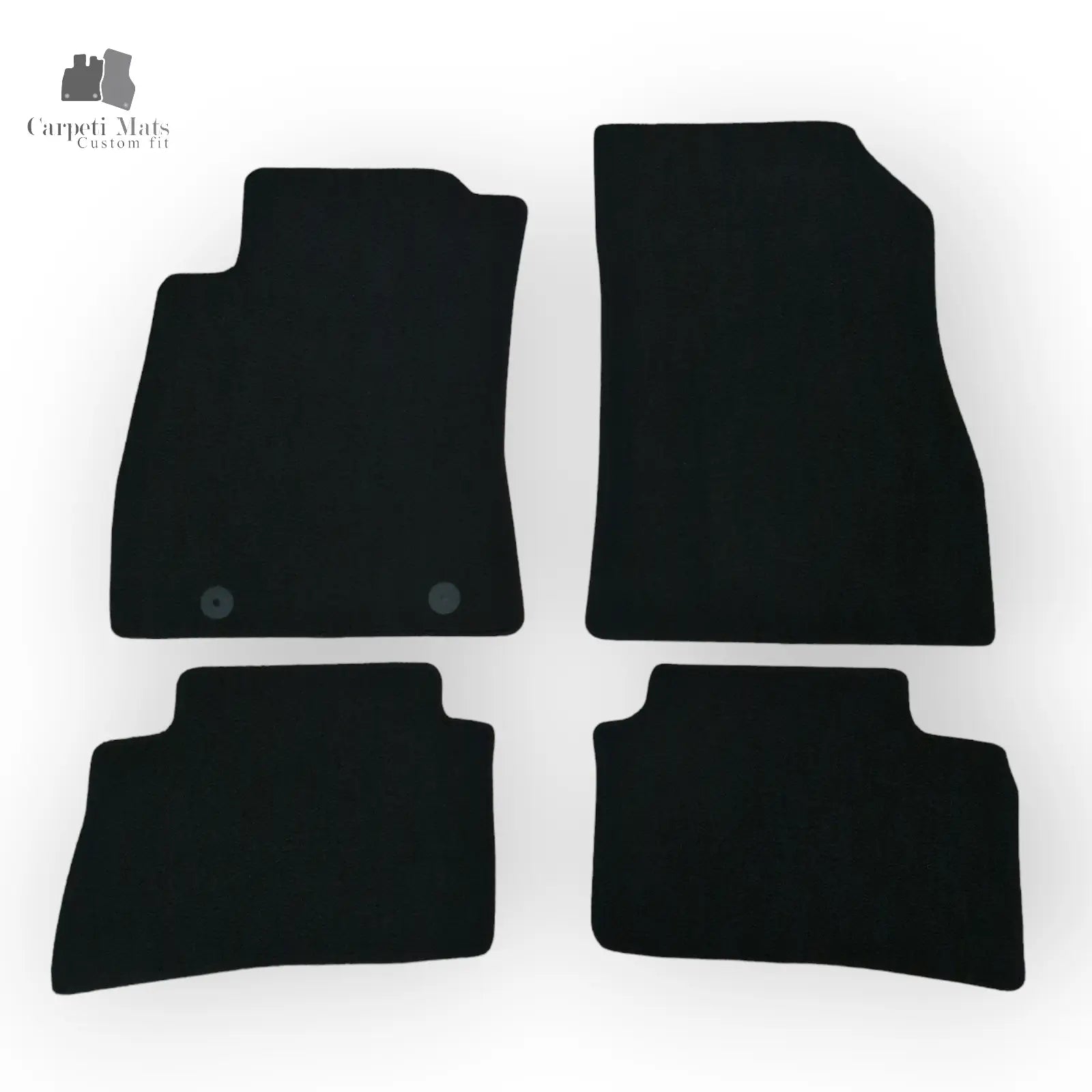 Carpet Car Floor Mats Velour for NISSAN Juke 2010-08.2019-no logo Car Floor Mats Velour CarpetiMats