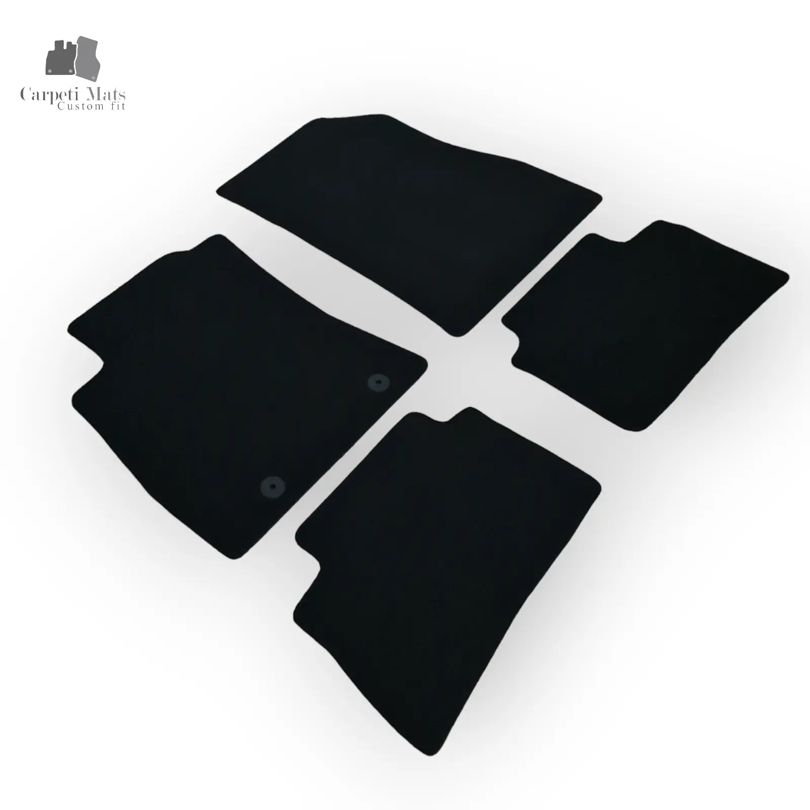 Carpet Car Floor Mats Velour for NISSAN Juke 2010-08.2019-no logo Car Floor Mats Velour CarpetiMats