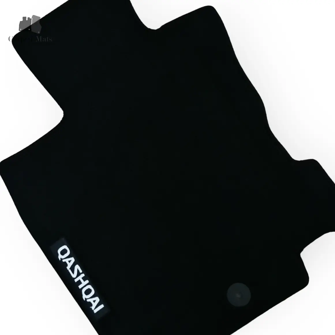 Carpet Car Floor Mats Velour for NISSAN Qashqai 01.2014-01.2021-logo Car Floor Mats Velour CarpetiMats