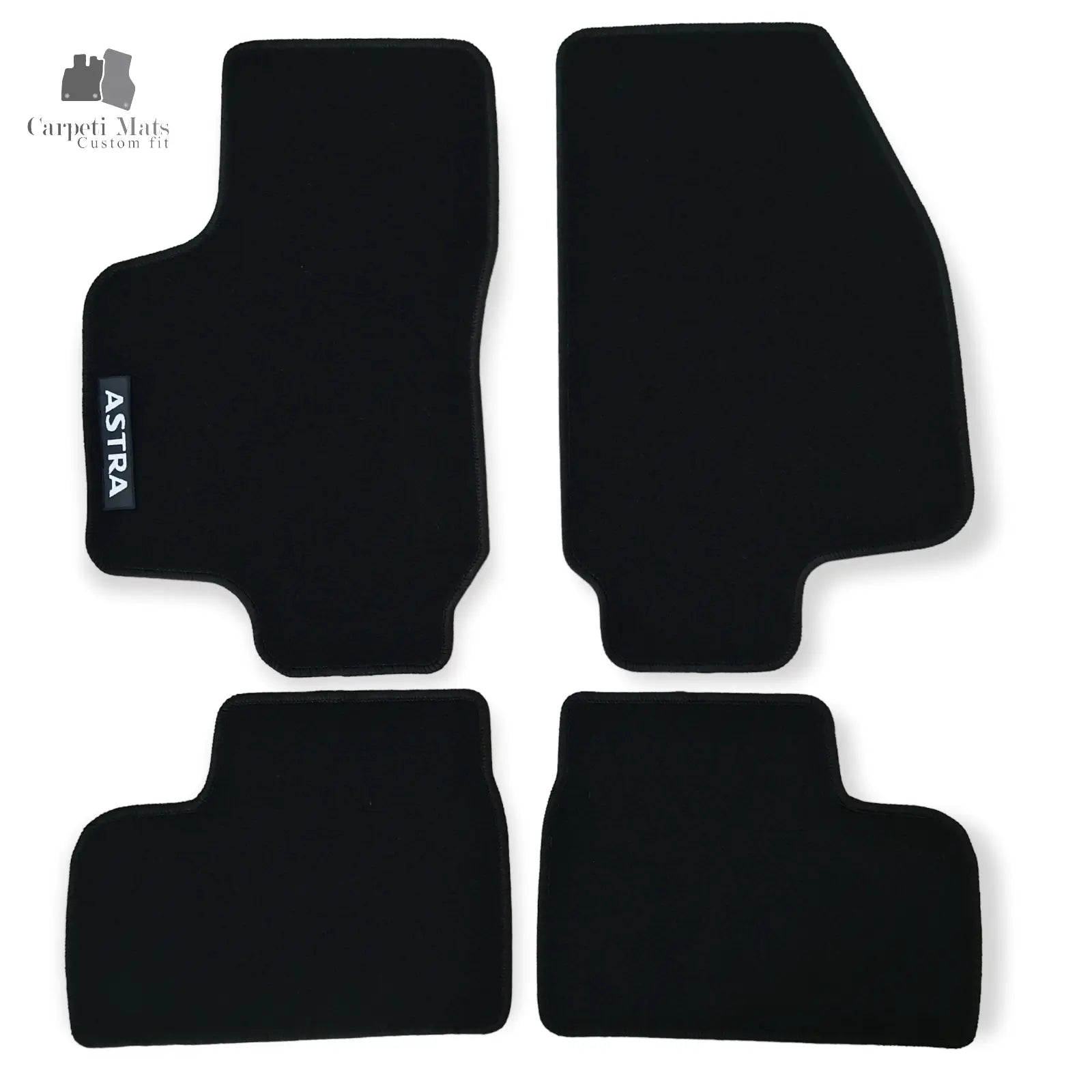 Carpet Car Floor Mats Velour for Opel Astra 02.1998-04.2005 G-logo Car Floor Mats Velour CarpetiMats