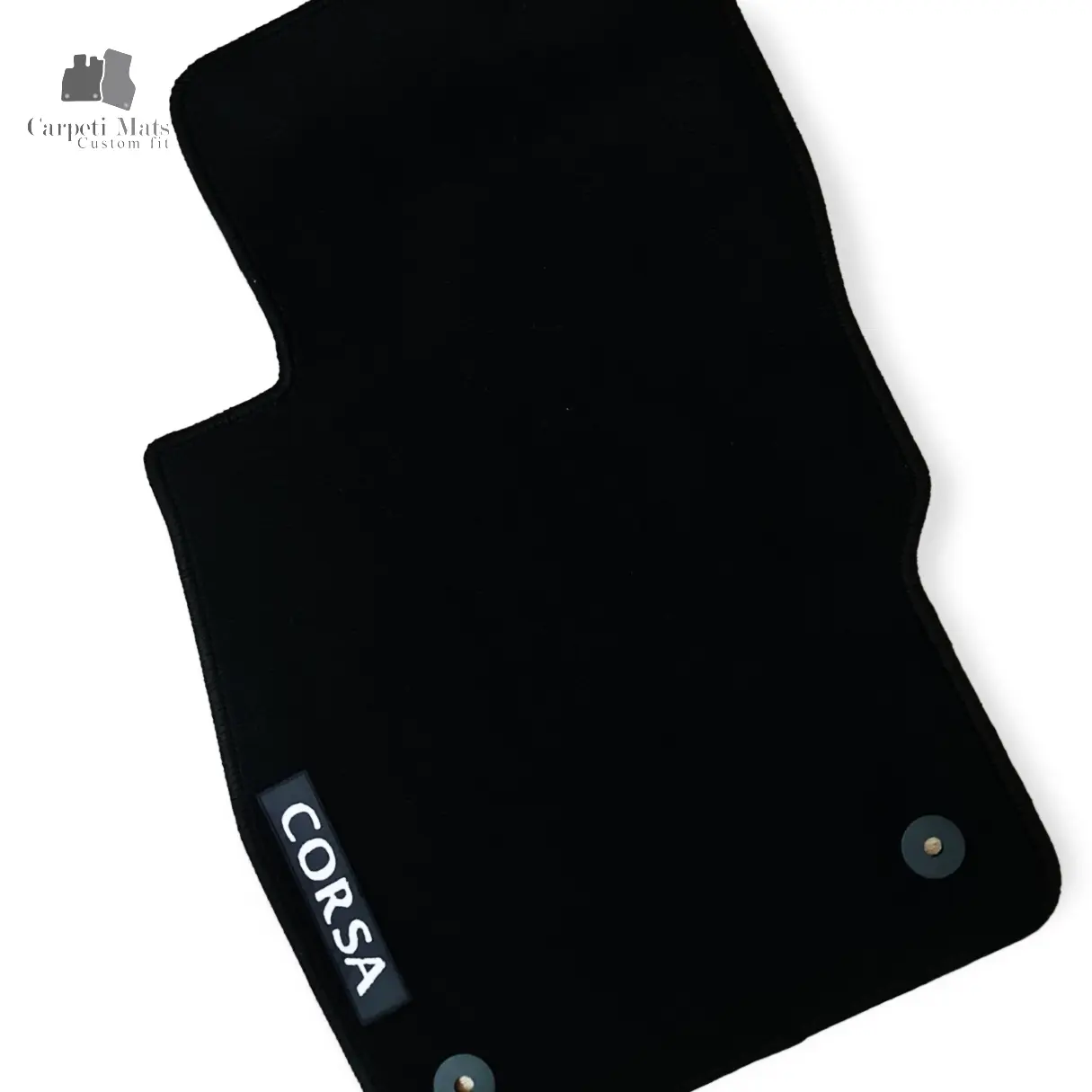 Carpet Car Floor Mats Velour for Opel Corsa 2006-2014 D- logo Car Floor Mats Velour CarpetiMats