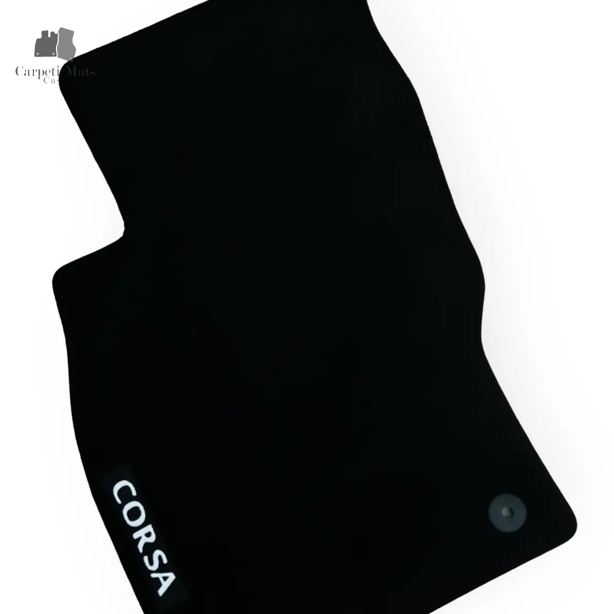 Carpet Car Floor Mats Velour for Opel Corsa 2014-2019 E-logo Car Floor Mats Velour CarpetiMats