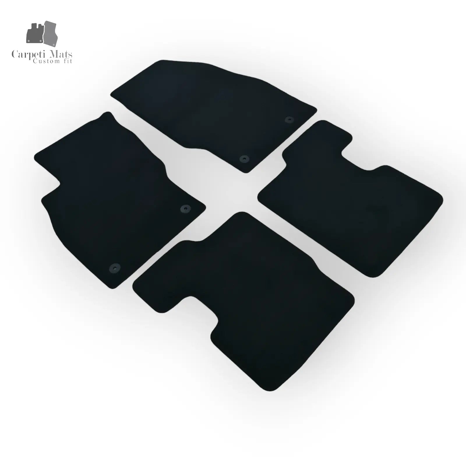 Carpet Car Floor Mats Velour for Opel Corsa 2014-2019 E- no logo Car Floor Mats Velour CarpetiMats