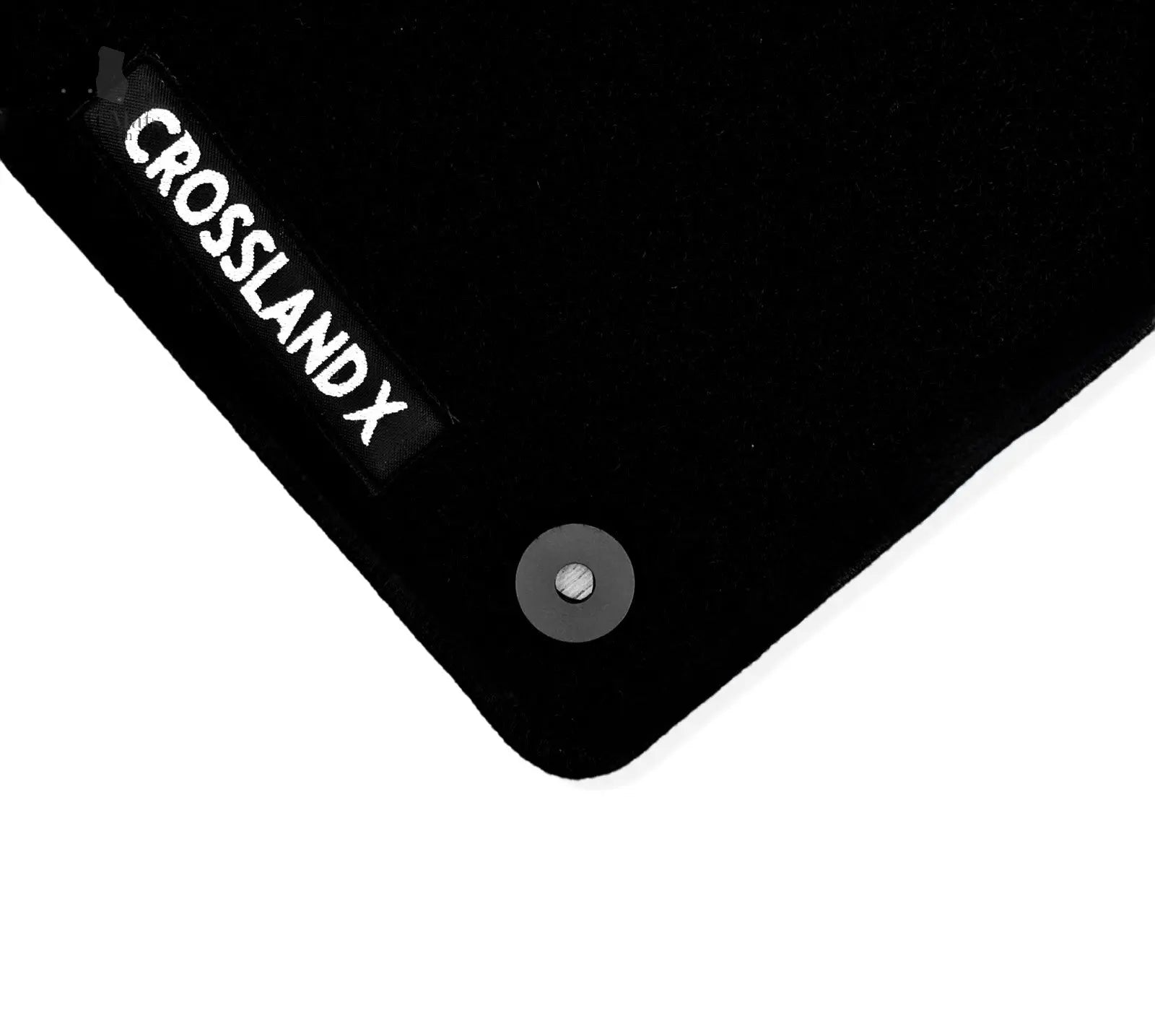 Carpet Car Floor Mats Velour for Opel Crossland X 2017-2021-logo Car Floor Mats Velour CarpetiMats