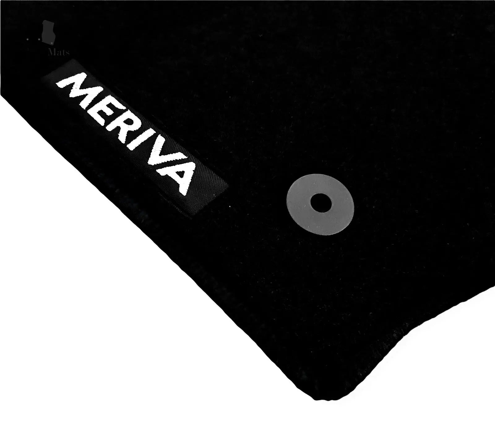 Carpet Car Floor Mats Velour for Opel Meriva 2010-2017-logo Car Floor Mats Velour CarpetiMats