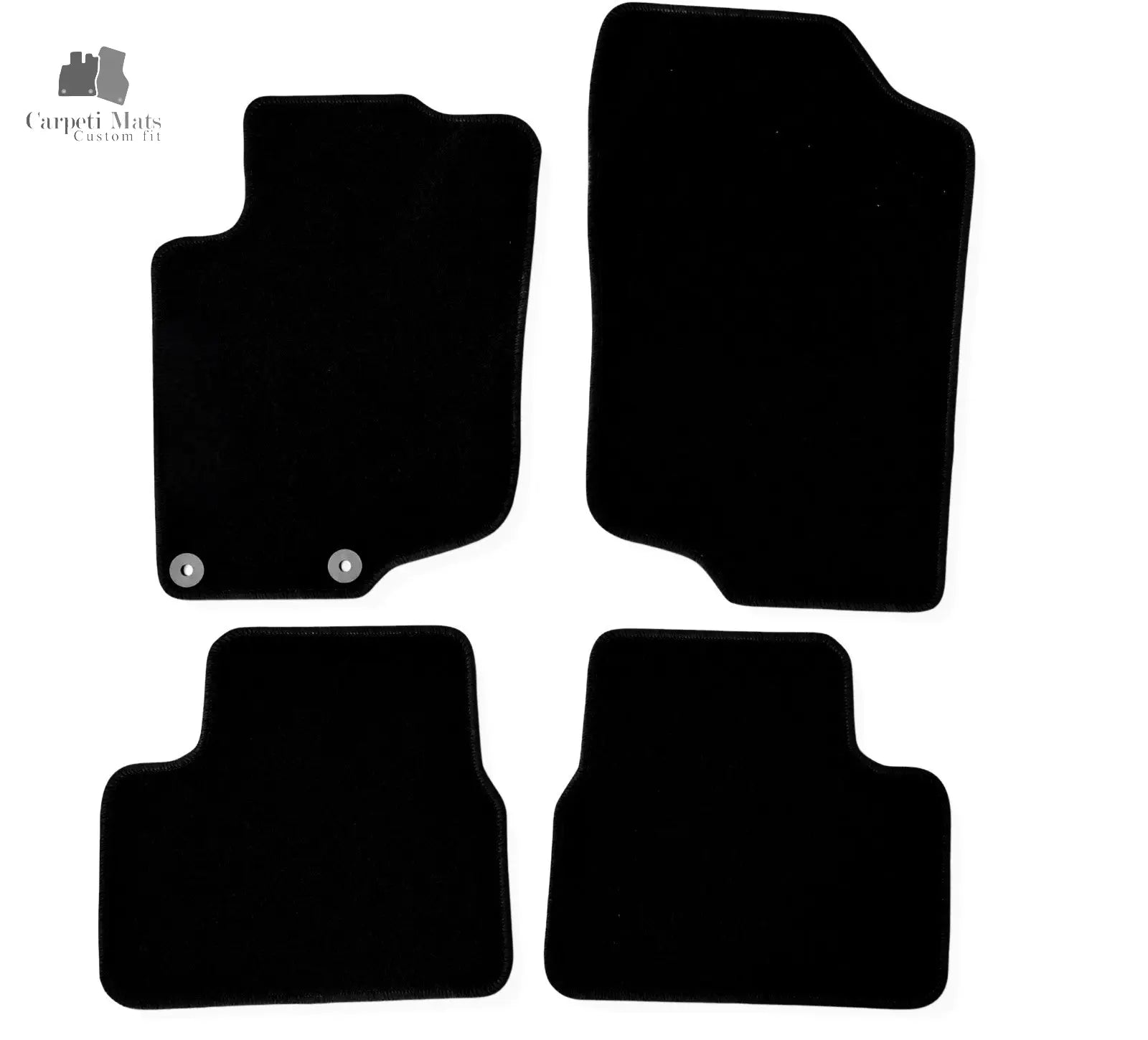 Carpet Car Floor Mats Velour for Peugeot 207 2006-2014-no logo Car Floor Mats Velour CarpetiMats