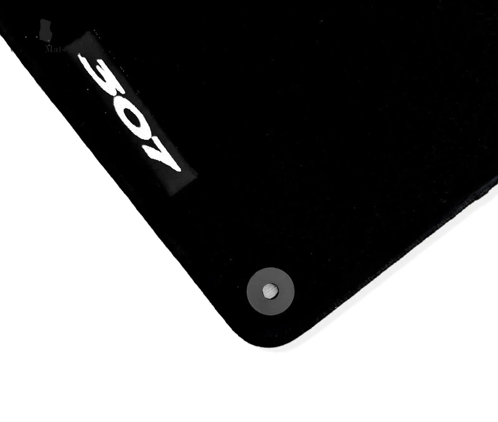 Carpet Car Floor Mats Velour for Peugeot 307 hatchback and estate 08.2001-08.2007-logo Car Floor Mats Velour CarpetiMats