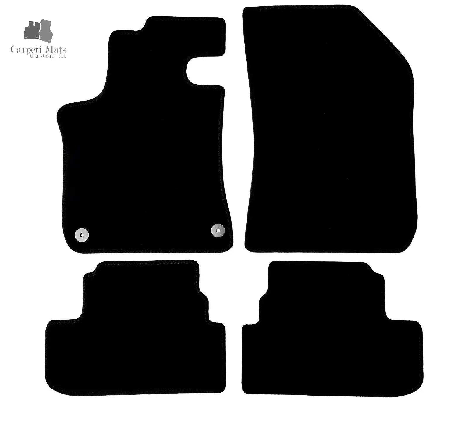 Carpet Car Floor Mats Velour for Peugeot 308 2013-2021 5doors-no logo Car Floor Mats Velour CarpetiMats