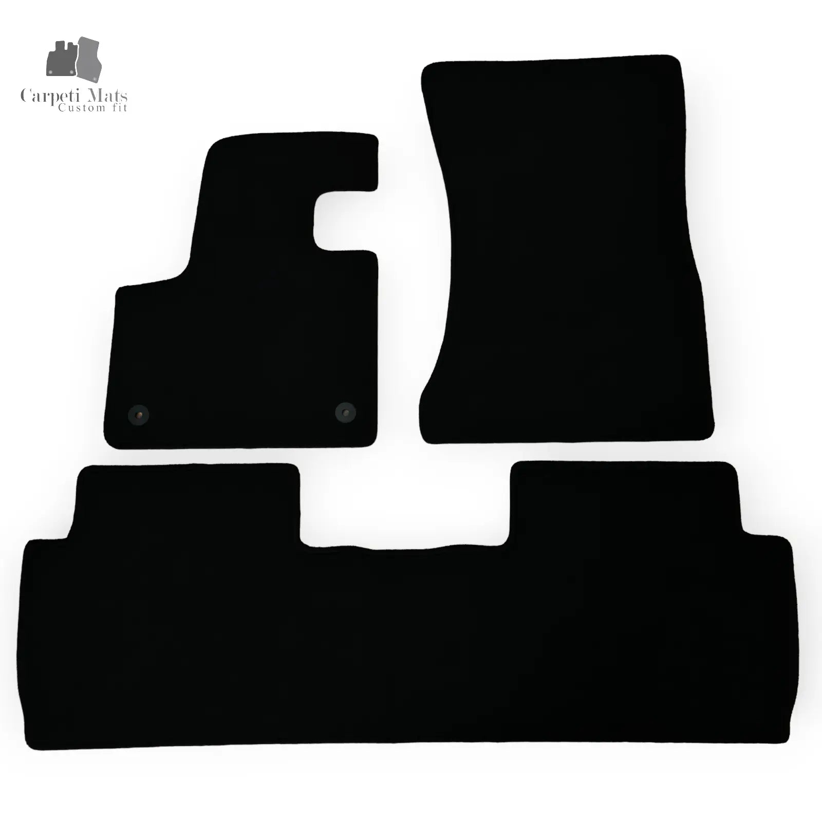 Carpet Car Floor Mats Velour for Peugeot 5008 2017-> no logo Car Floor Mats Velour CarpetiMats