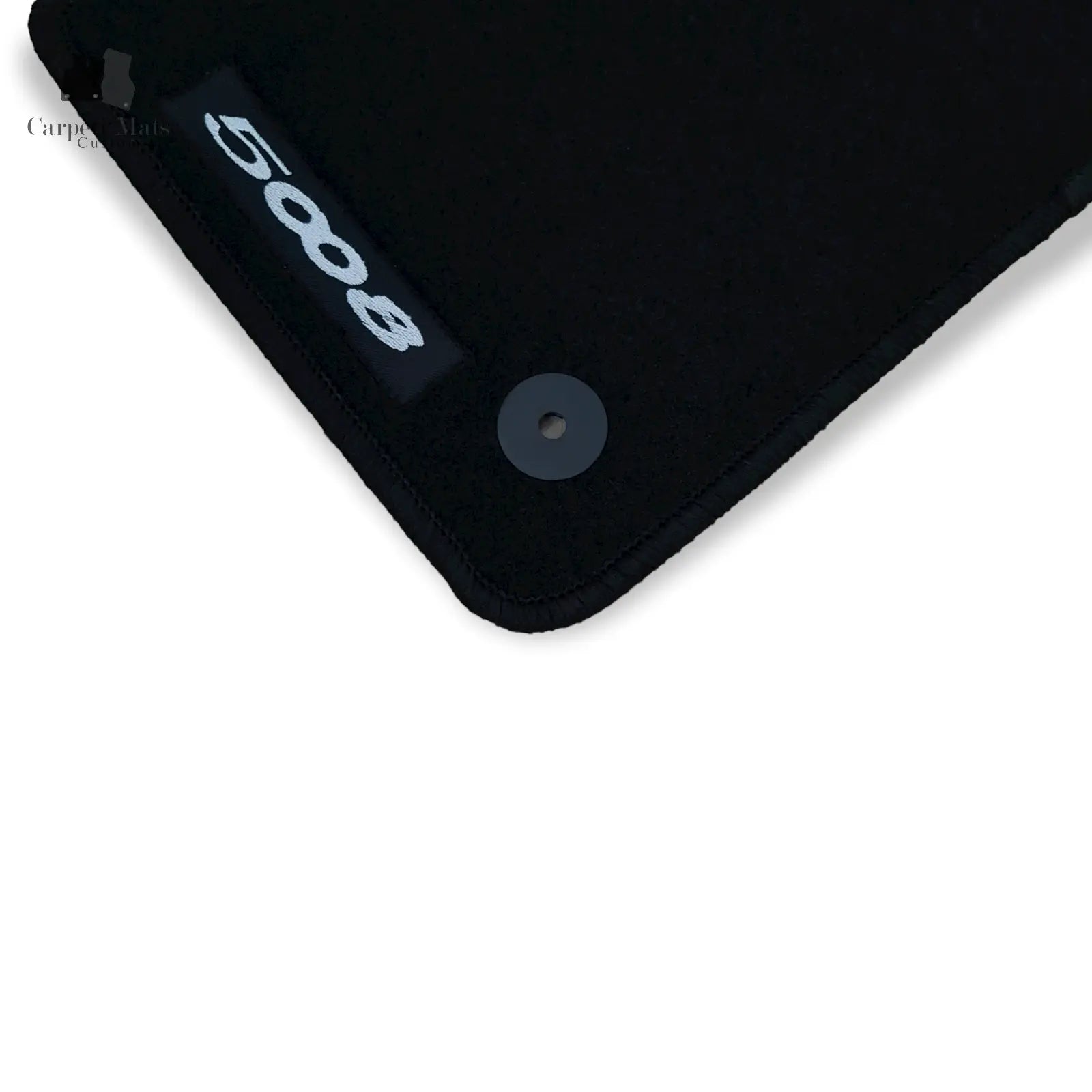 Carpet Car Floor Mats Velour for Peugeot 5008 2017->logo Car Floor Mats Velour CarpetiMats