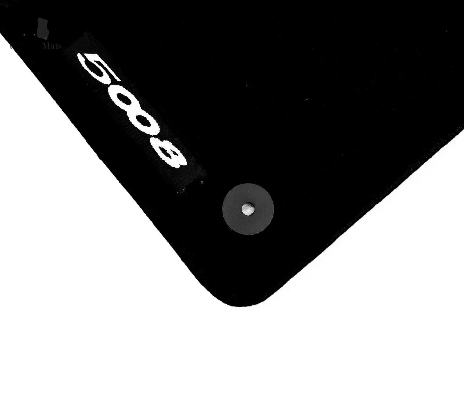 Carpet Car Floor Mats Velour for Peugeot 5008 AUTOMATIC 2009-2017-logo Car Floor Mats Velour CarpetiMats