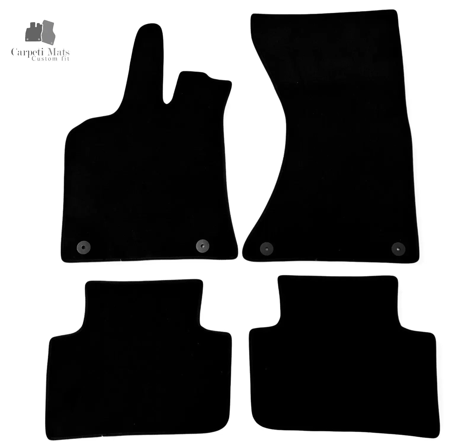 Carpet Car Floor Mats Velour for Porsche Macan 2014->no logo Car Floor Mats Velour CarpetiMats