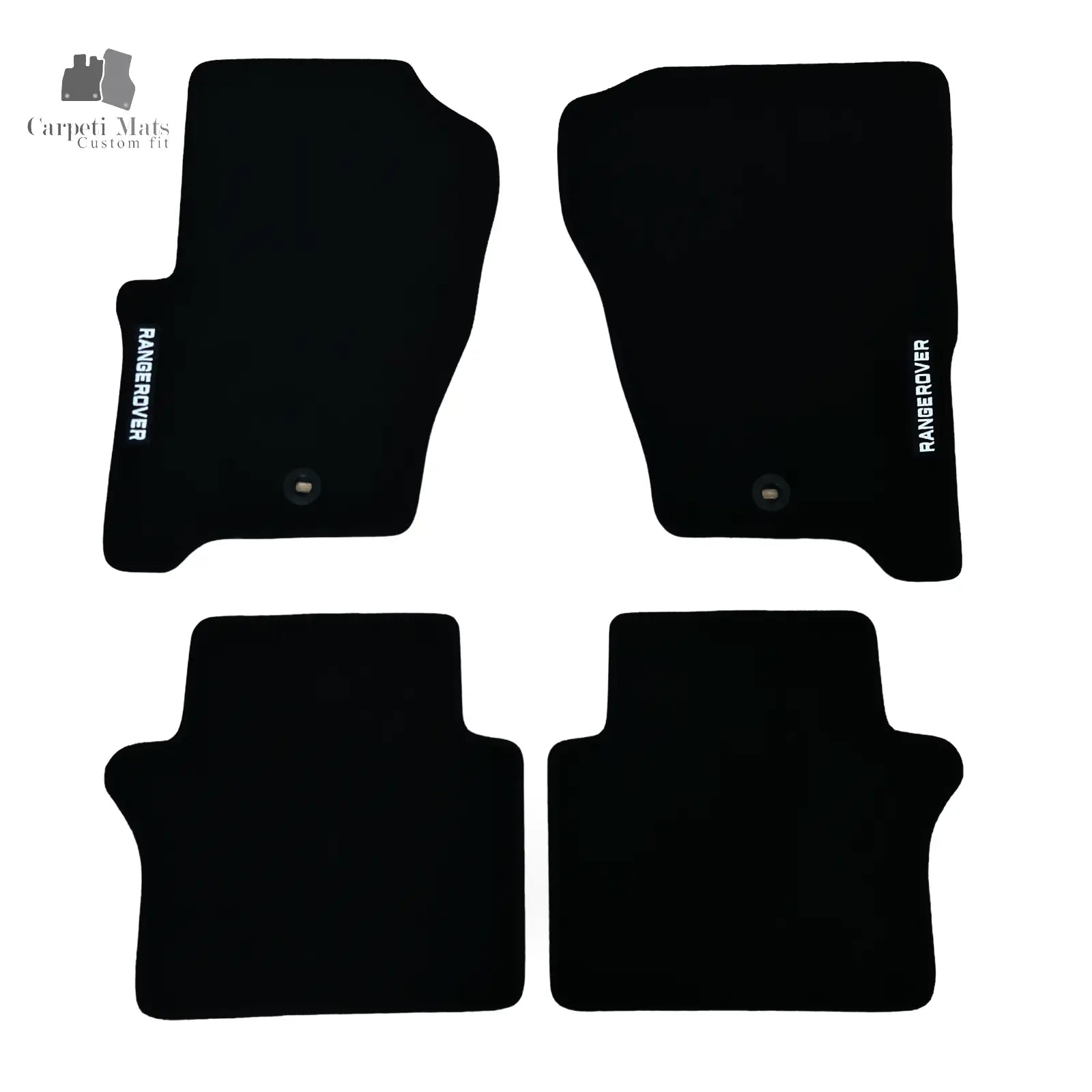 Carpet Car Floor Mats Velour for Range Rover Sport 04.2013->logo Car Floor Mats Velour CarpetiMats