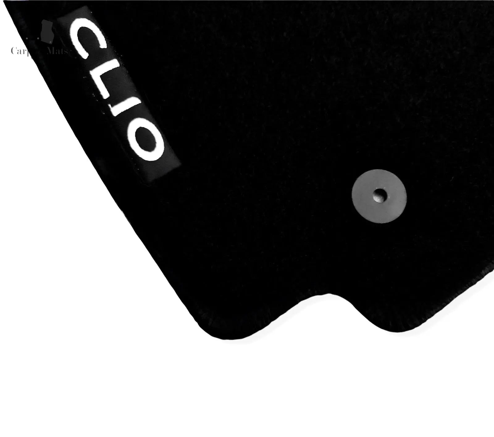 Carpet Car Floor Mats Velour for Renault Clio 05.2005-11.2012-logo Car Floor Mats Velour CarpetiMats