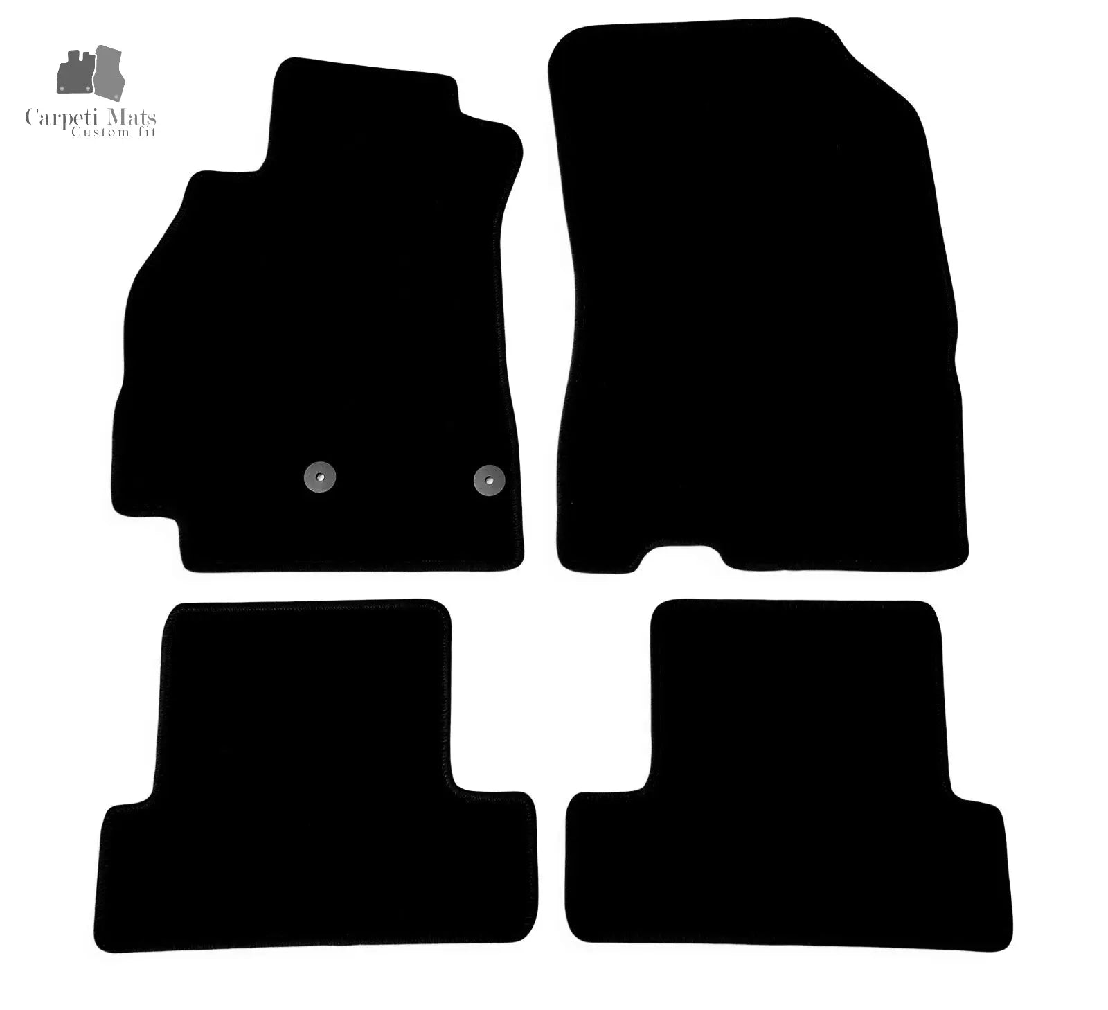 Carpet Car Floor Mats Velour for Renault Megane III 2009-2016-no logo Car Floor Mats Velour CarpetiMats