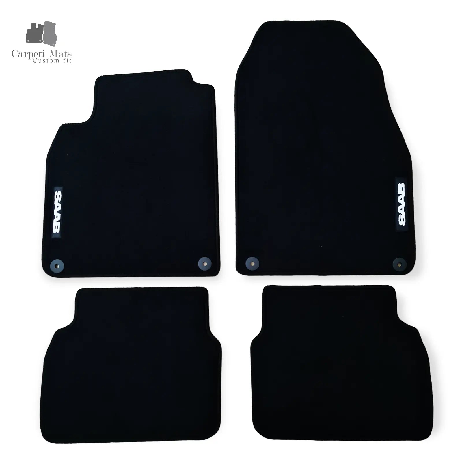 Carpet Car Floor Mats Velour for SAAB 9-3 2003->LOGO Car Floor Mats Velour CarpetiMats